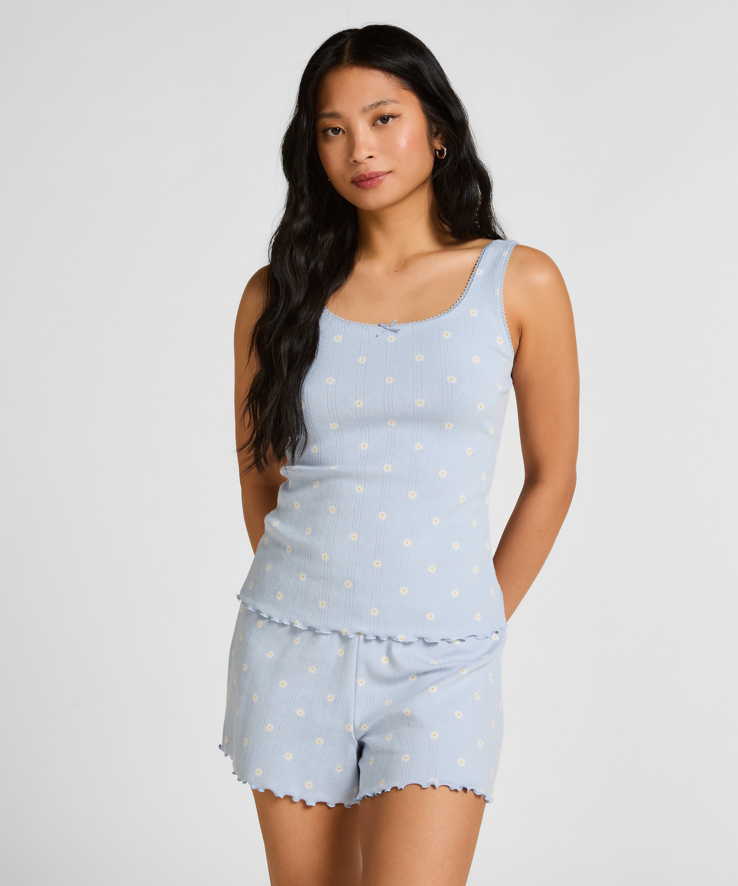 Hunkemöller Pyjama »Pointelle Singlet«