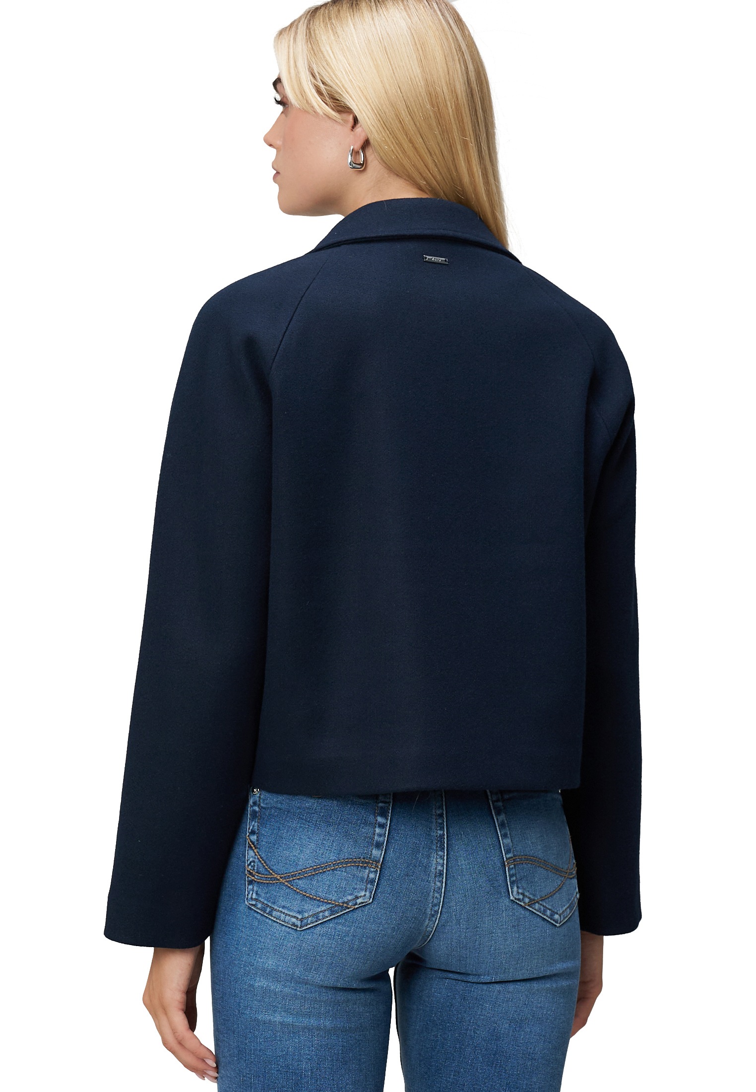Zero Fieldjacket »zero Damen Jacke in Wolloptik«