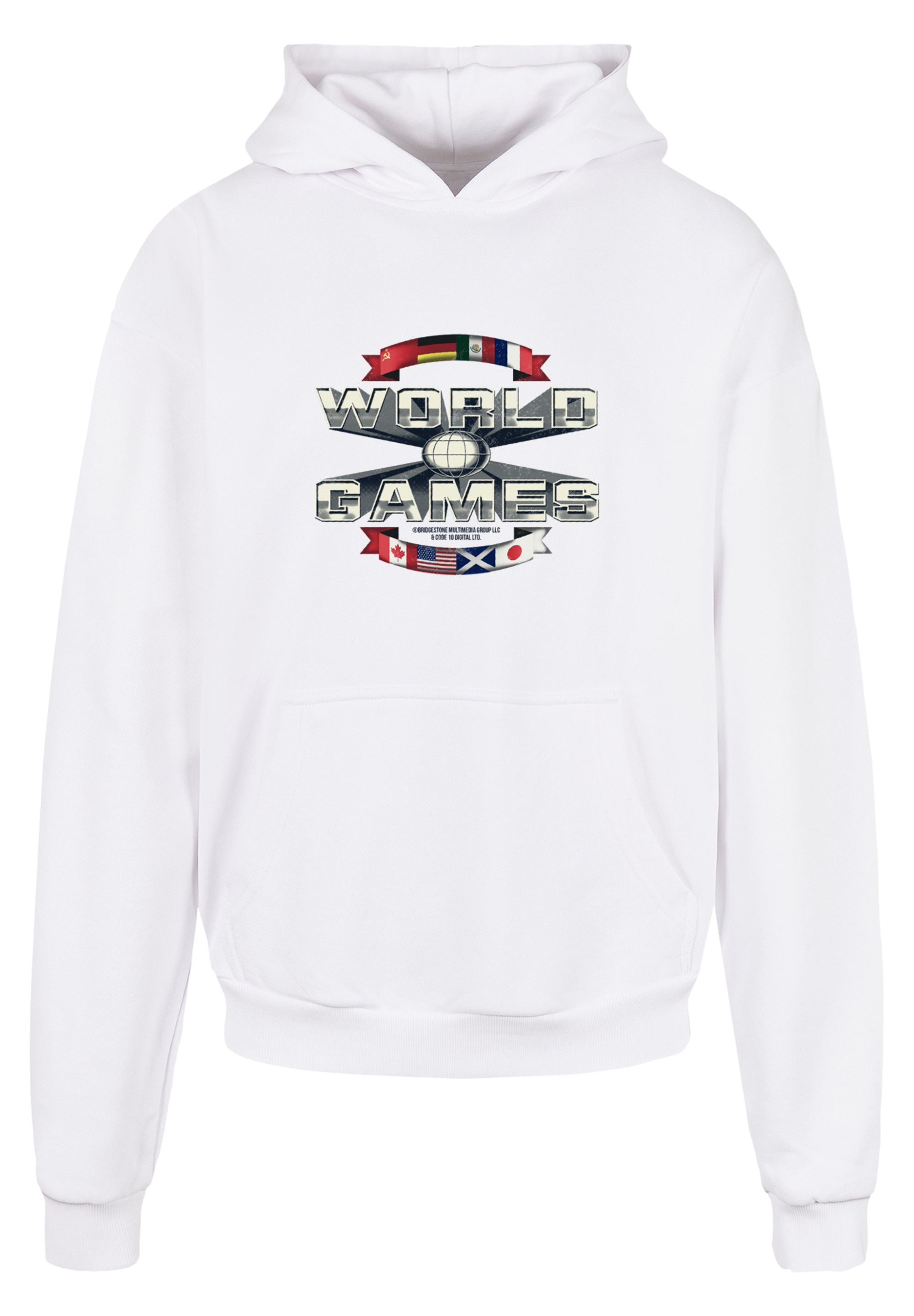 F4NT4STIC Kapuzenpullover "World Games C64 Retro SportComputerspiel Gaming" günstig online kaufen