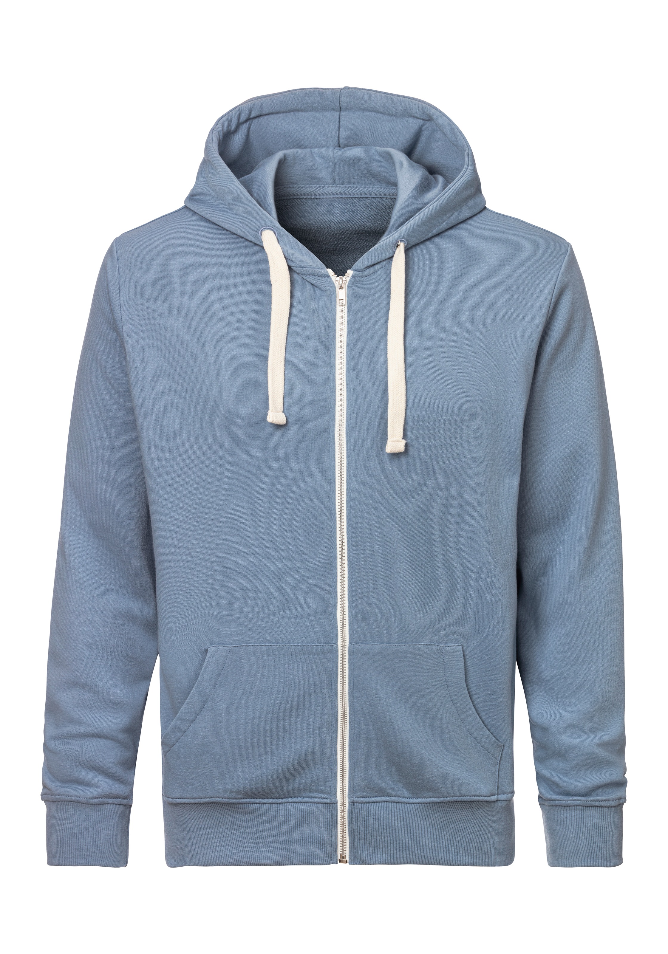 KangaROOS Kapuzensweatjacke, mit Kapuze, kontrast Zipper und kontrast Bänder