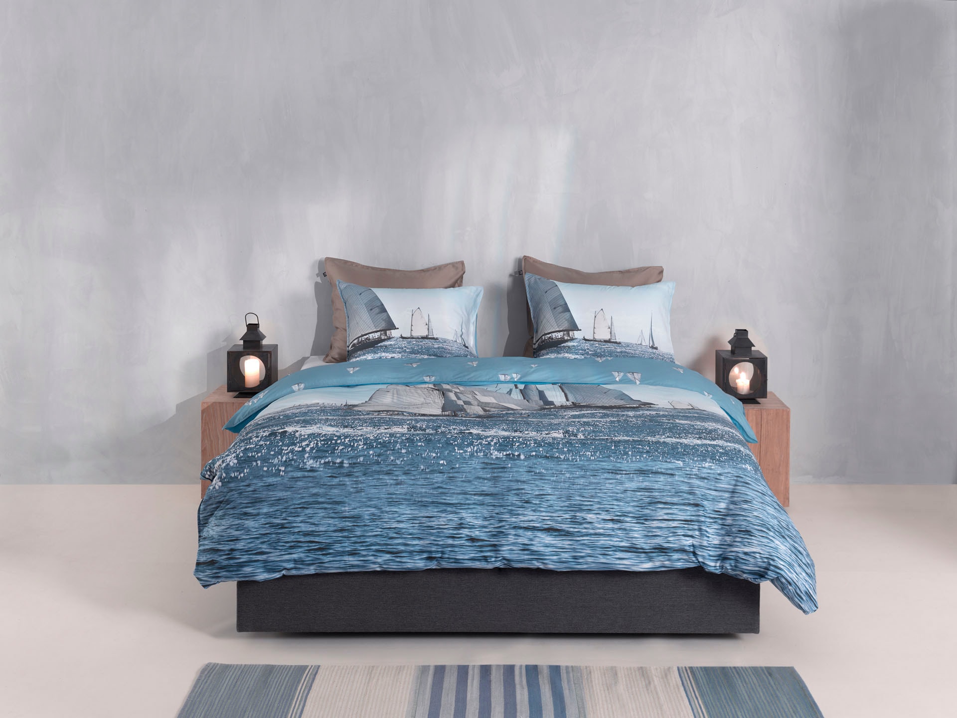 ZO HOME Bettwäsche "Regatta" 1 Stk. Bettwäsche aus 100% Baumwolle, hochwert günstig online kaufen