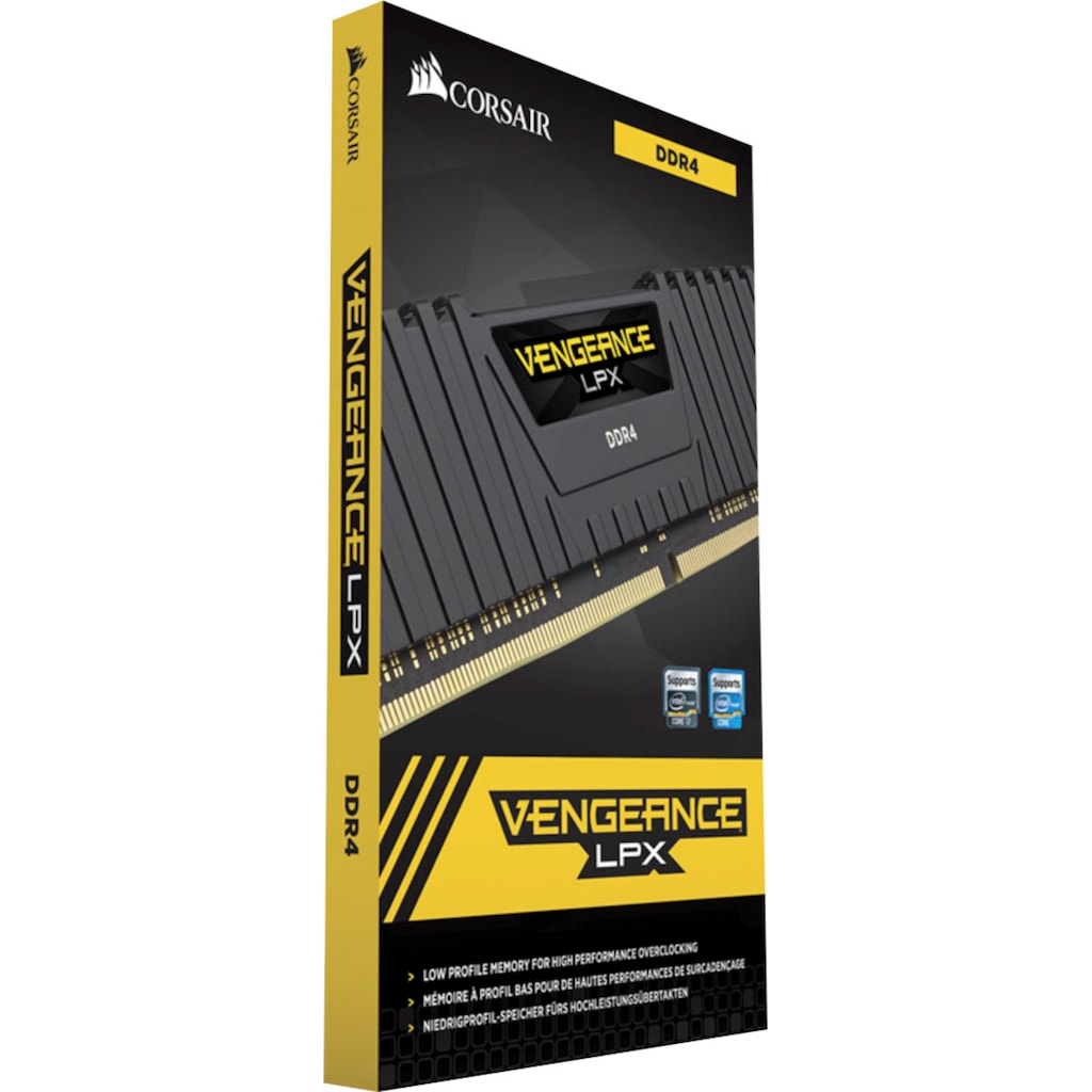 Corsair PC-Arbeitsspeicher »VENGEANCE® LPX 16 GB (2 x 8 GB) DDR4 DRAM 2400 MHz C16«