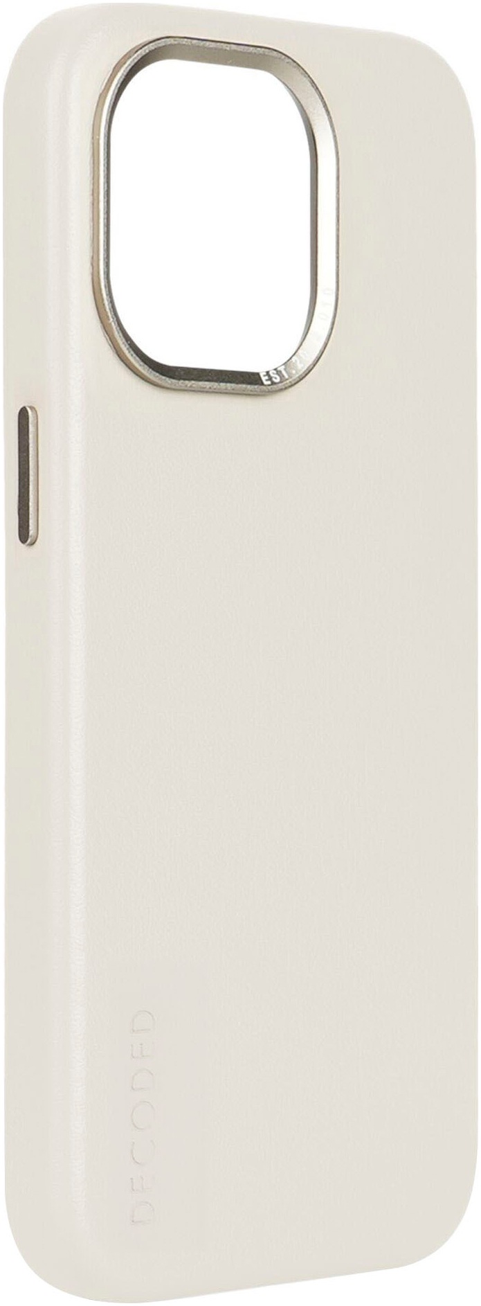 DECODED Smartphone-Hülle »Leather Backcover für iPhone 15 Pro«, iPhone 15 Pro, 15,5 cm (6,1 Zoll)