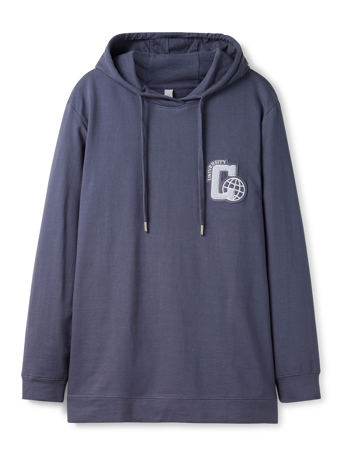 Sheego Sweatshirt »Große Größen«, mit Kapuze und College-Applikation