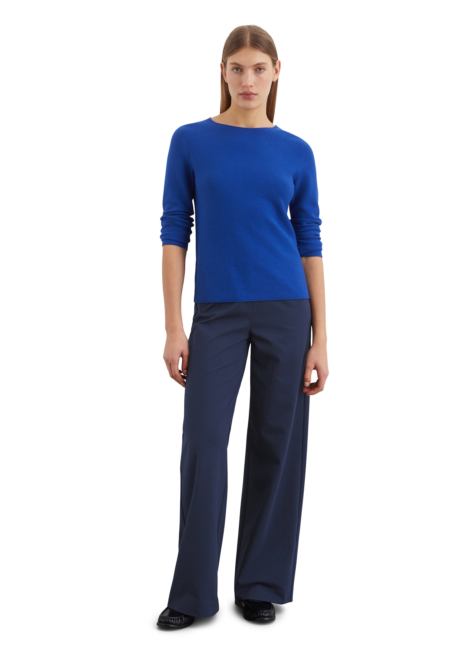 Marc O'Polo Rundhalspullover »aus softem Organic Cotton«