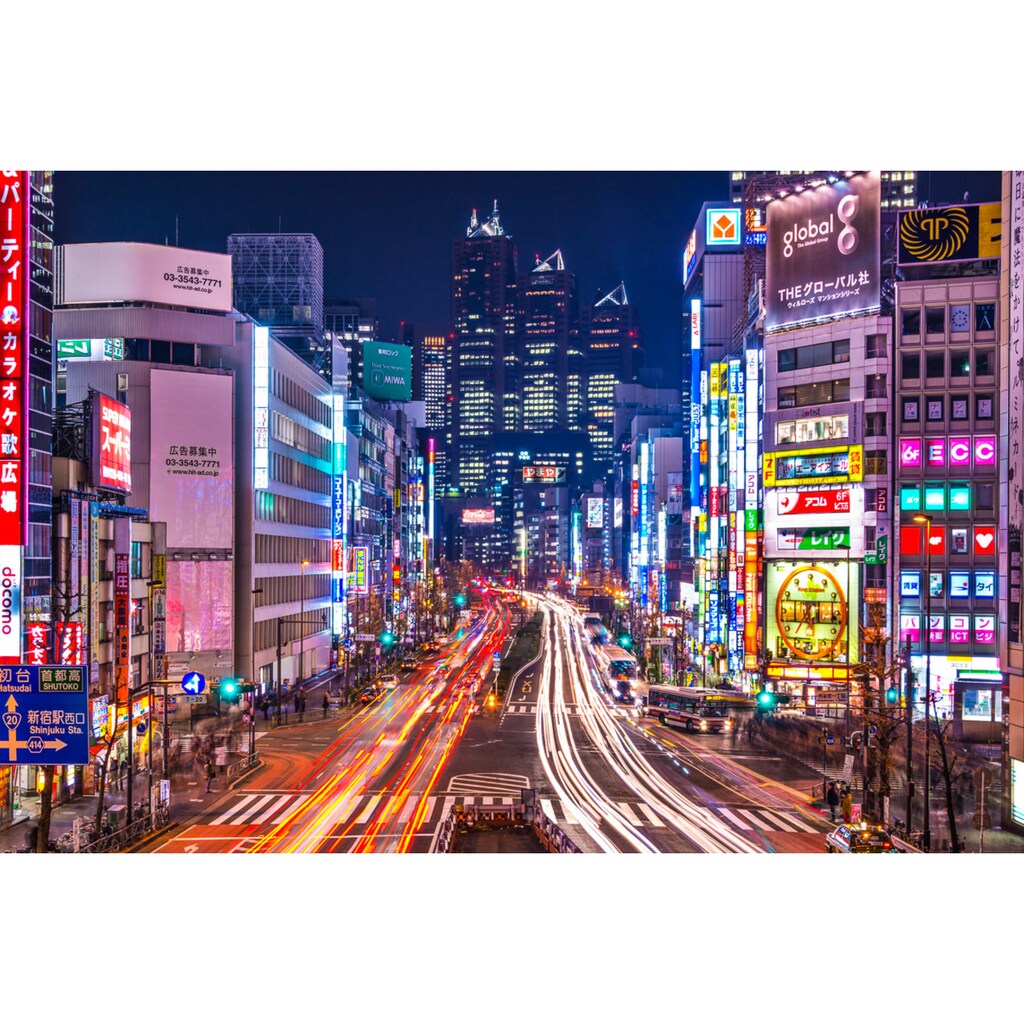 Papermoon Fototapete »Shinjuku Tokio«