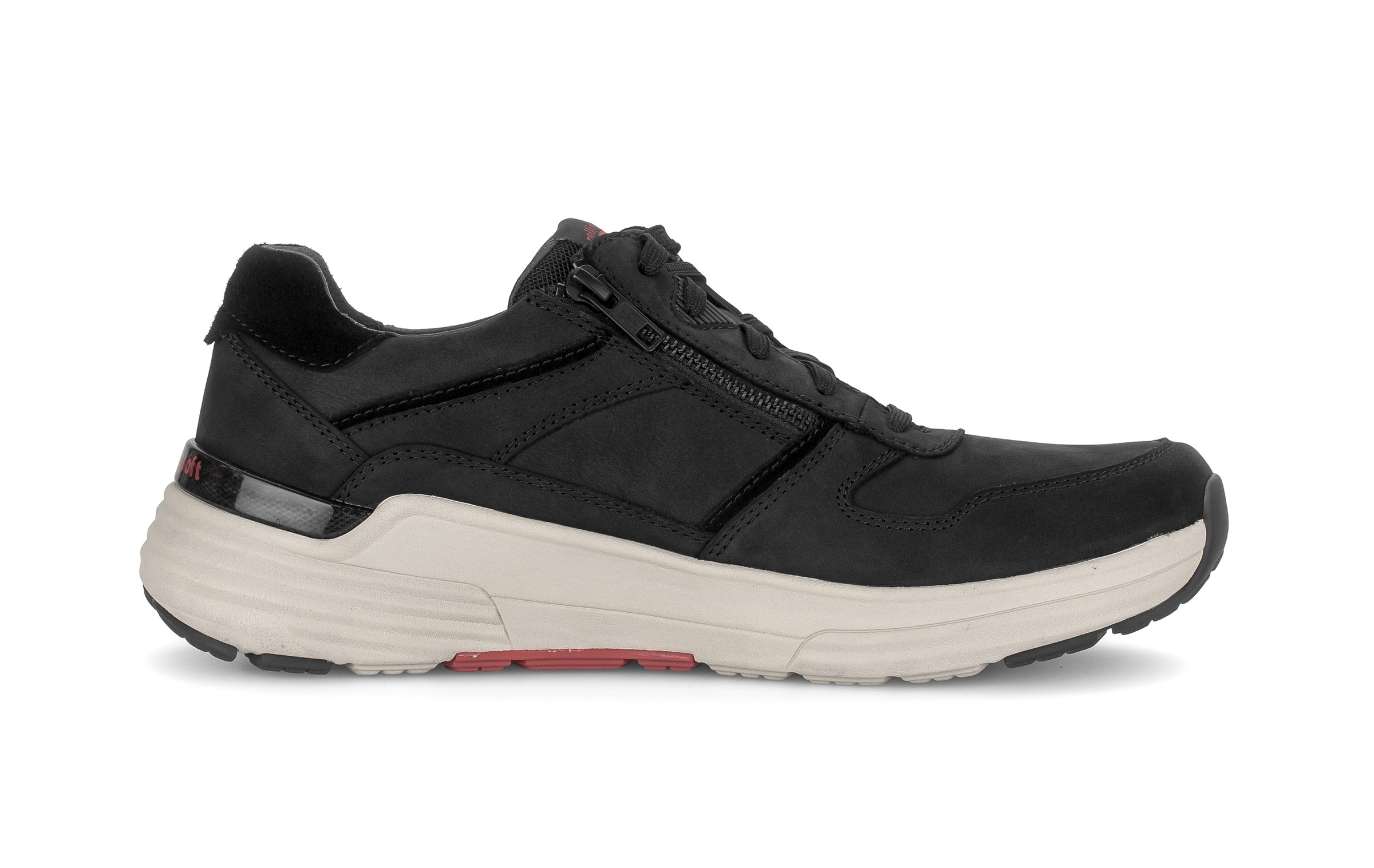 Gabor Sneaker  Halbschuh, Schnürschuh mit Kontrastbesätzen, Weite G (= weit)