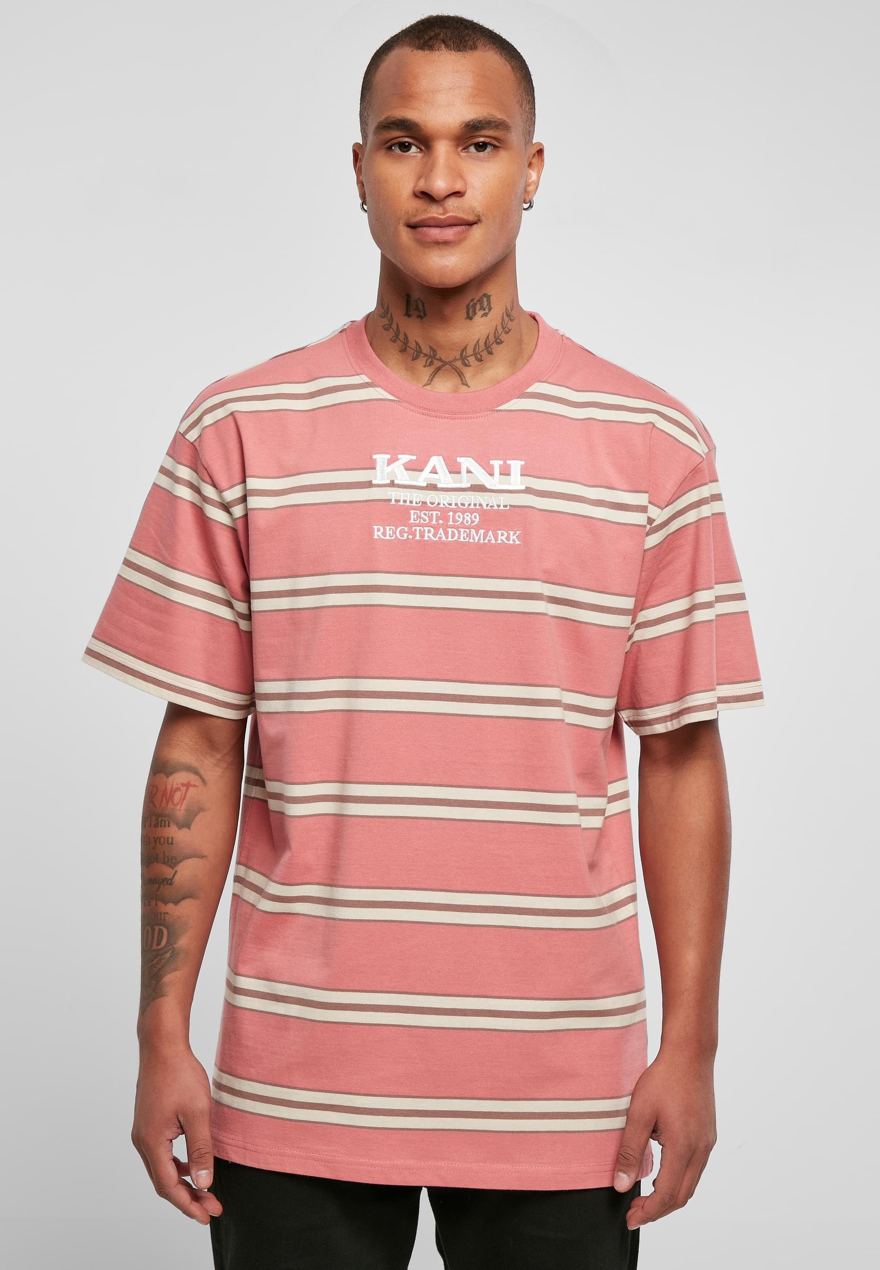 Karl Kani T-Shirt »Karl Kani Herren KM222-009-1 Retro Stripe Tee«, (1 tlg.)