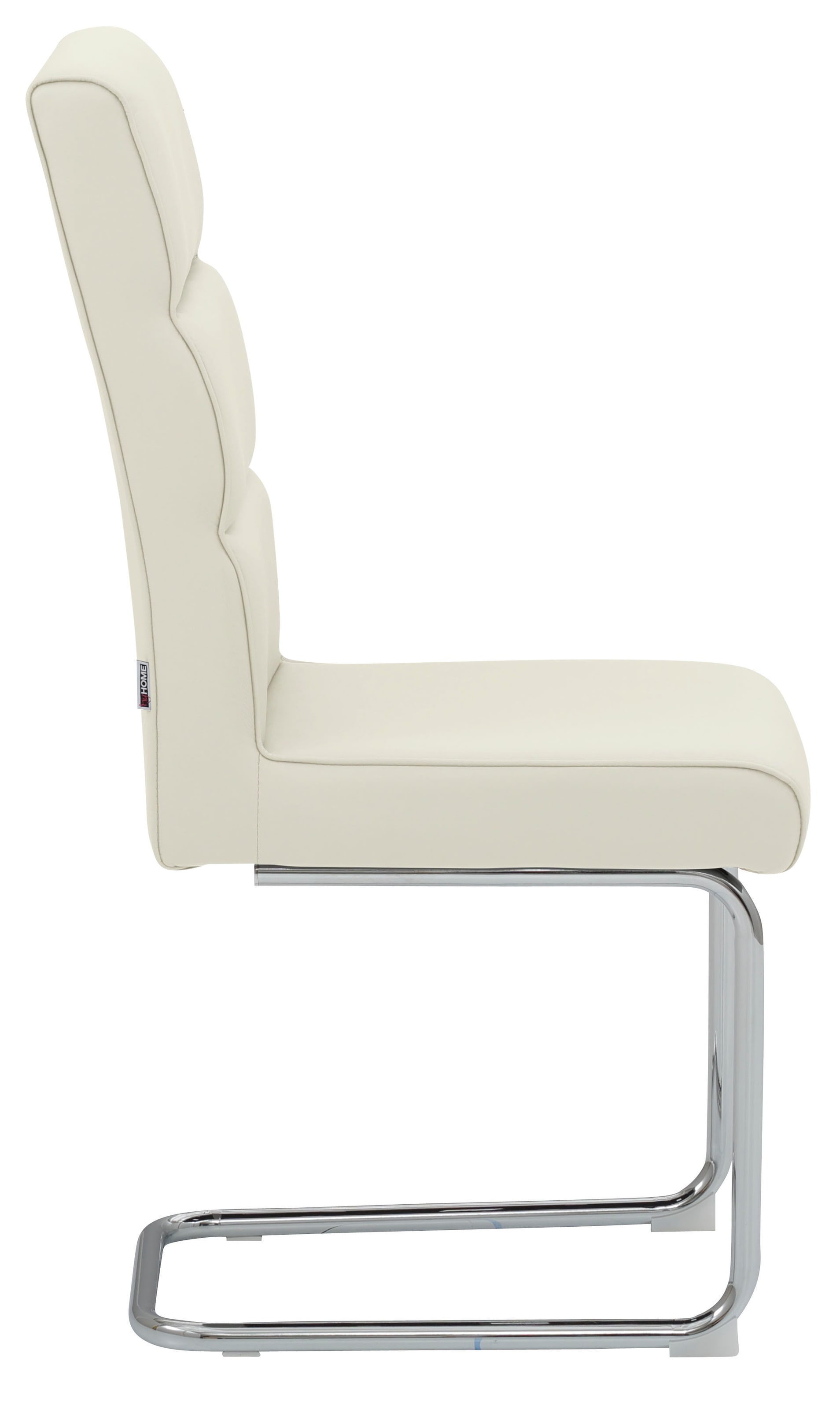 INOSIGN Freischwinger »Lano«, Kunstleder, im 2er Set, Sitz gepolstert, Gestell aus Metall, Sitzhöhe 50 cm