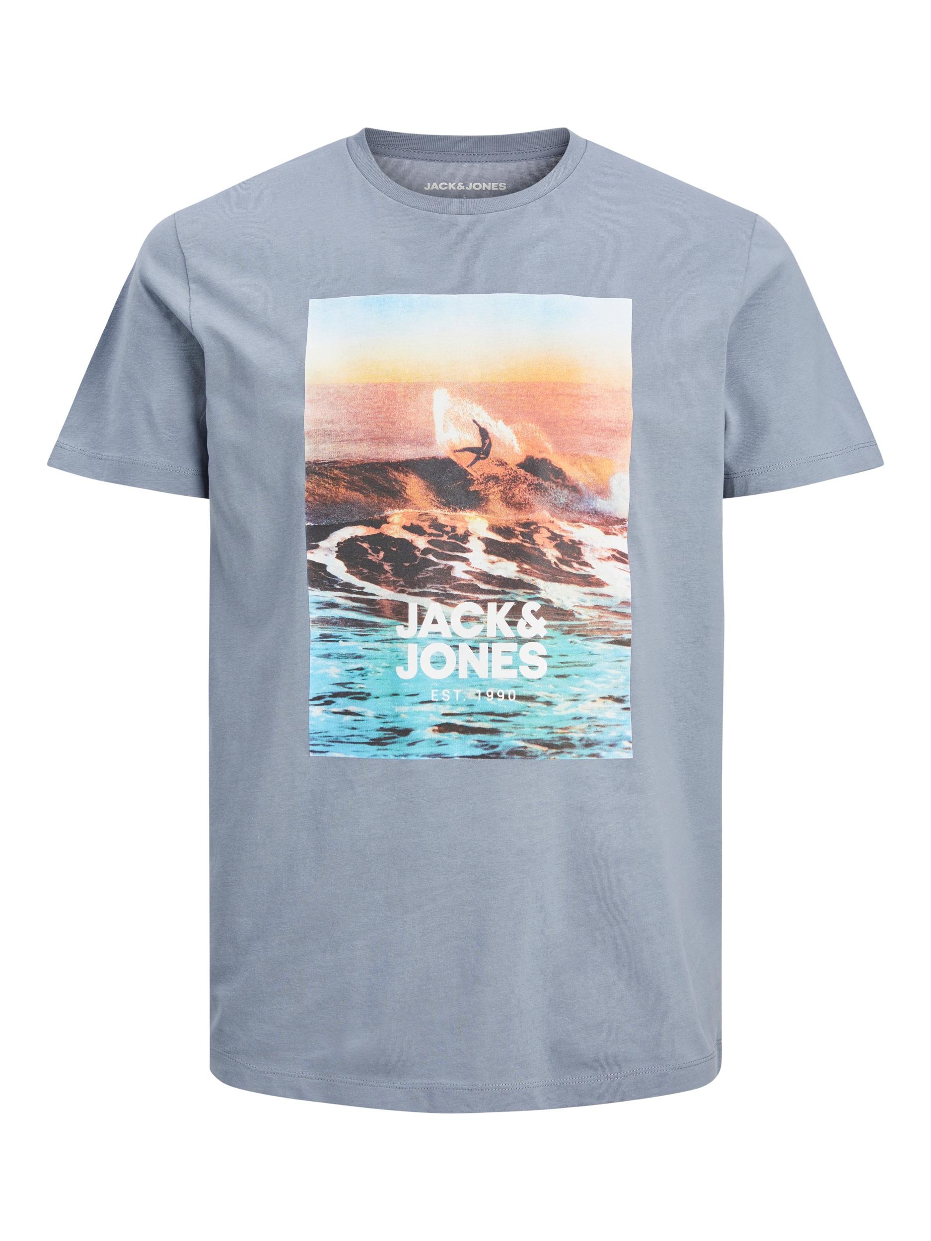 Jack & Jones Rundhalsshirt "JJGEM TEE SS CREW NECK" günstig online kaufen