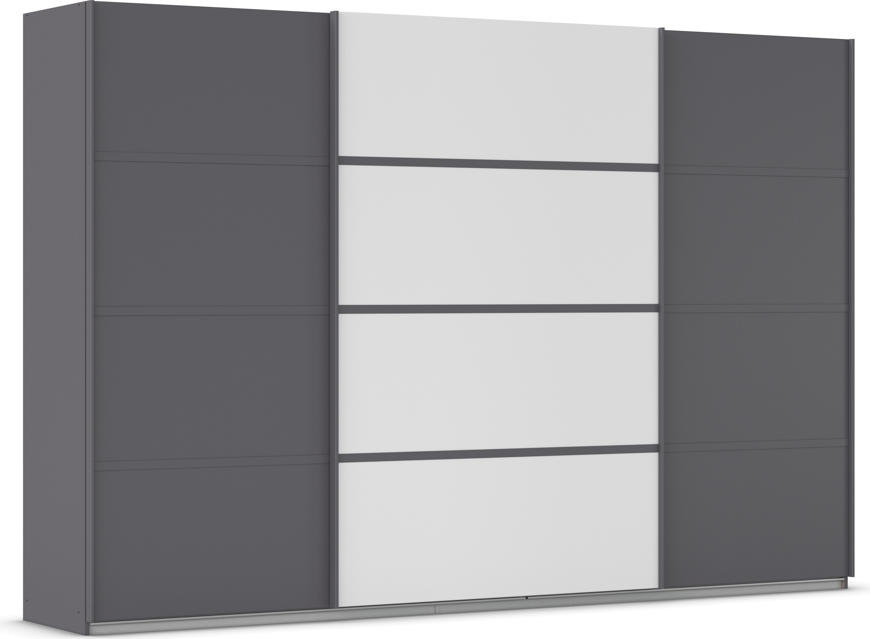 OTTO home Kleiderschrank "Mehrzweckschrank Aktenschrank Möbel Mietswohnung Schlafzimmer AVOLA" 3 verschiedene Ausstattungen BASIC/CLASSIC/PREMIUM (inkl. SOFT-CLOSE), mit eleganten Zierleisten in Chrom, Schwarz oder Weiß MADE IN GERMANY