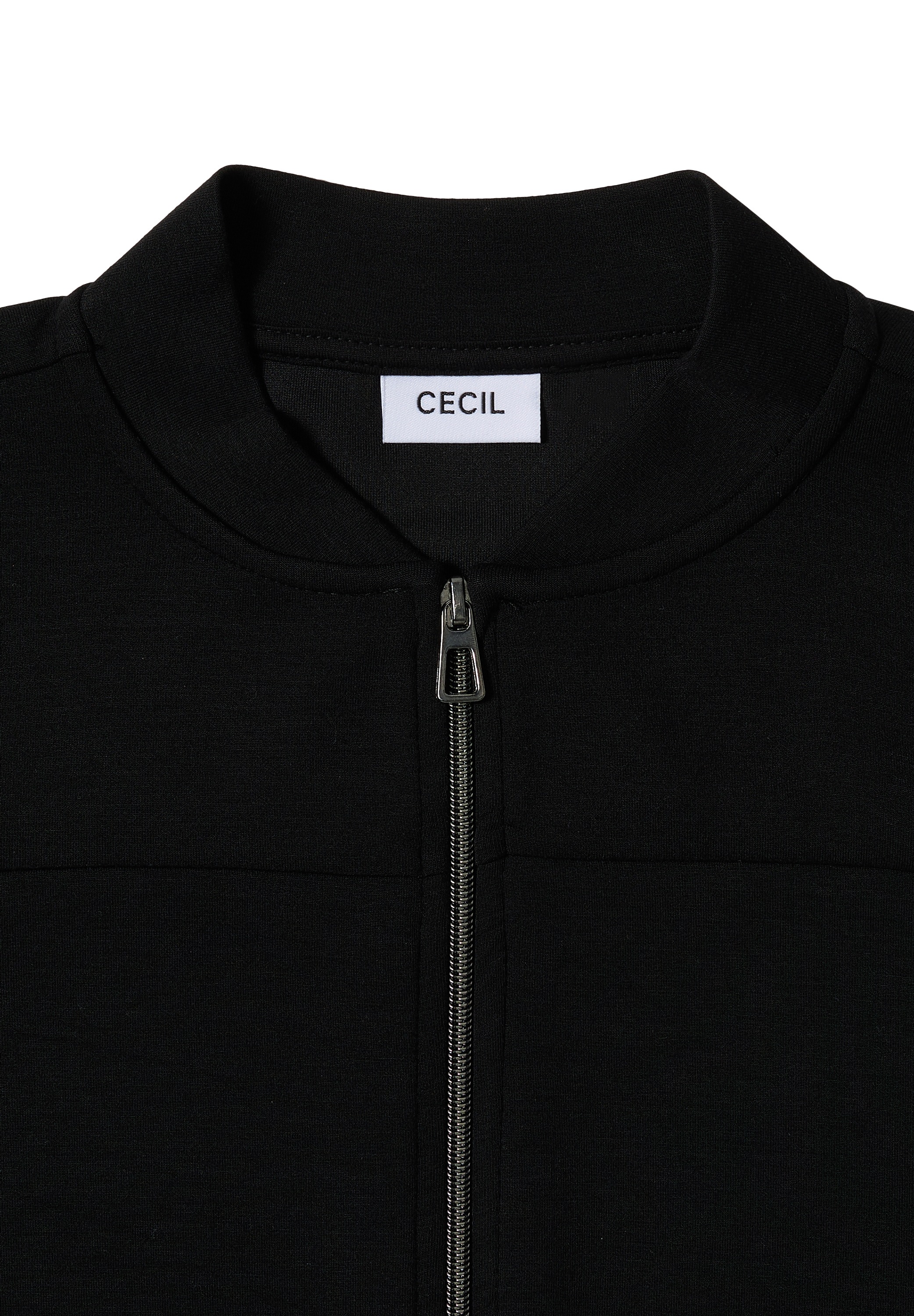 Cecil Cardigan, mit Stehkragen
