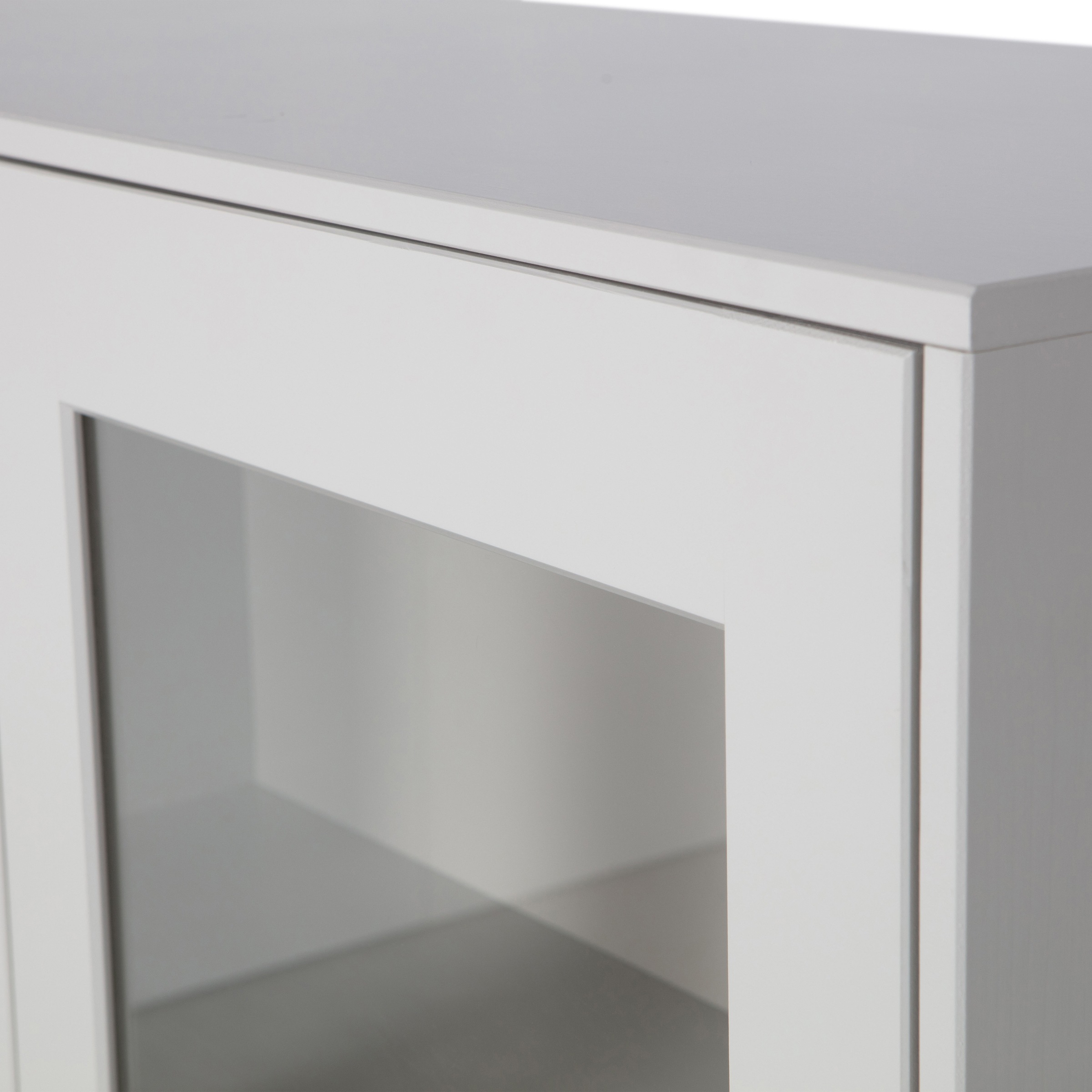 WOOOD Vitrine »Xam FSC®-Kiefernholz geschliffen mit offenen Fächern 100x40x155 cm« Sichtbare Maserung, Tragkraft 15 kg pro Boden, einfach zu montieren