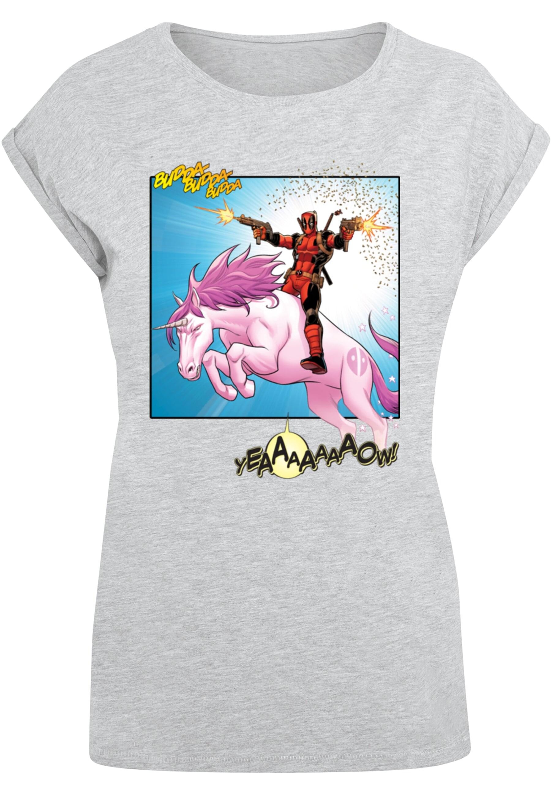 ABSOLUTE CULT T-Shirt "ABSOLUTE CULT Damen Ladies Deadpool - Unicorn Battle günstig online kaufen