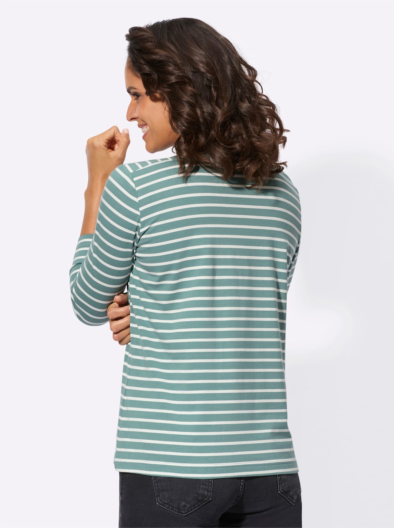 Casual Looks 3/4-Arm-Shirt »Ringelshirt«, (1 tlg.)