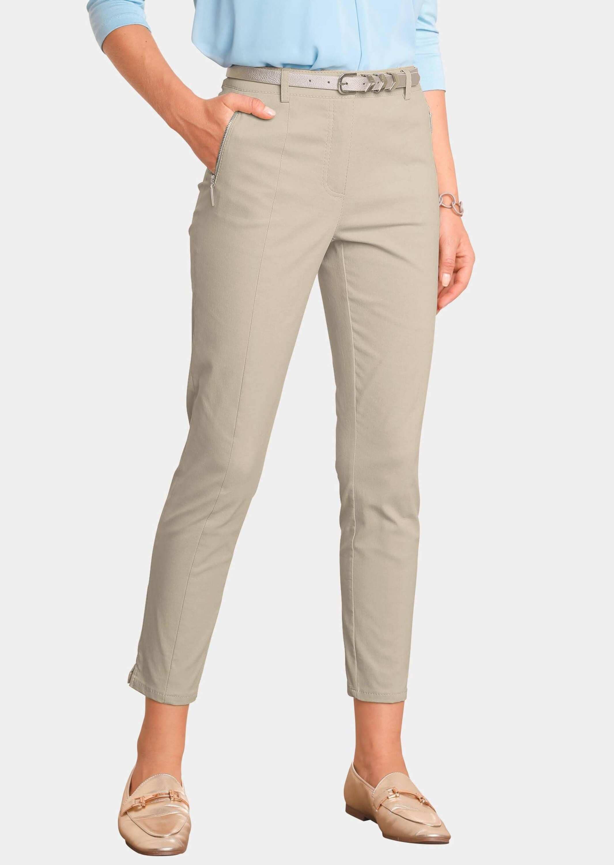 GOLDNER 7/8-Hose »Elastische Hose mit extra Nähten«