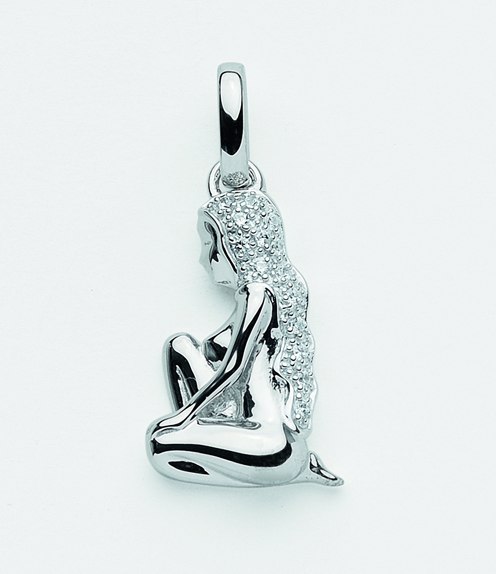 Adelia´s Kette mit Anhänger »925 Silber Sternzeichen Anhänger Jungfrau mit Zirkonia«, Schmuckset - Set mit Halskette