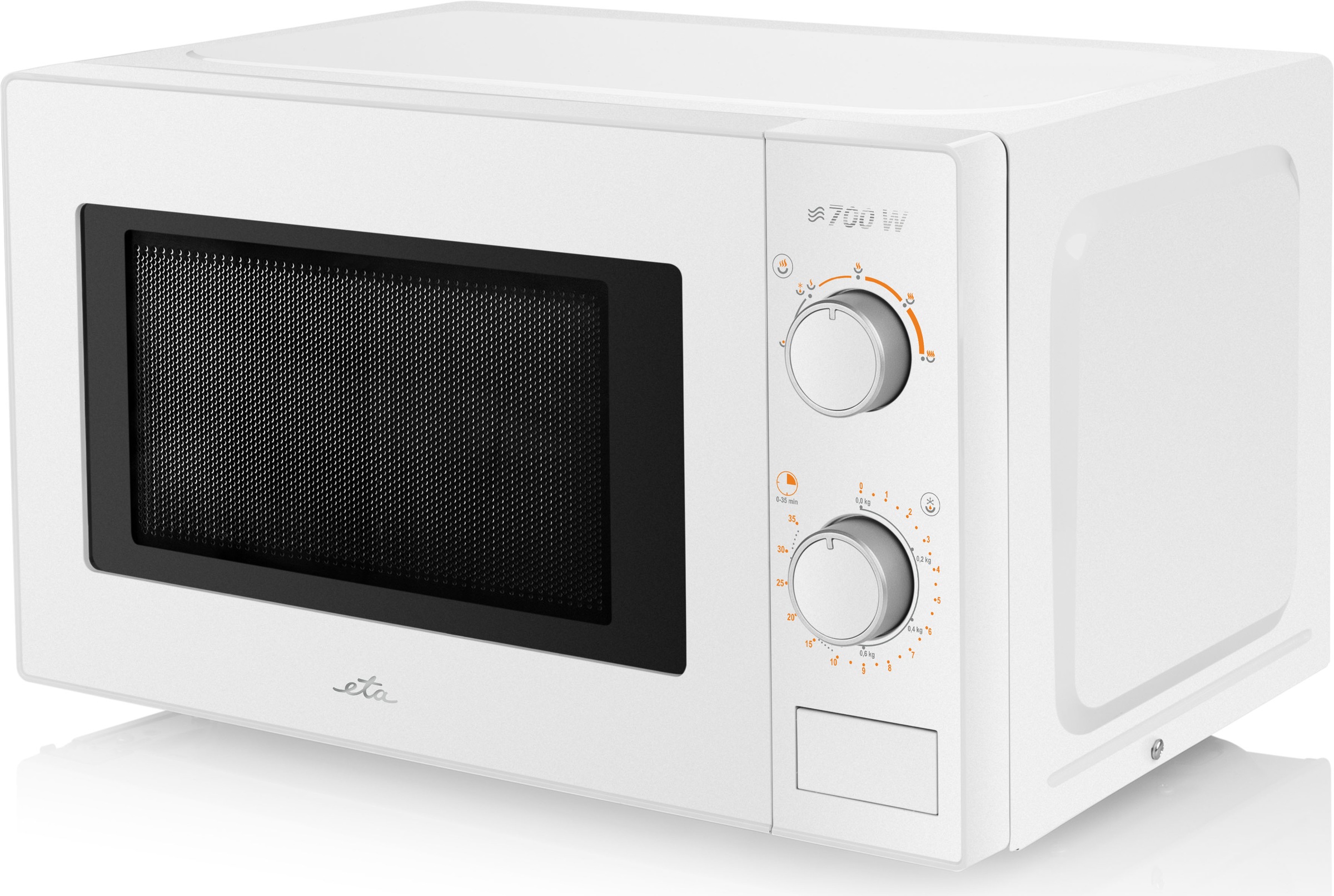 eta Mikrowelle "MORELO ETA020990000" Mikrowelle 700 W 700W, 5 Leistungstufe günstig online kaufen