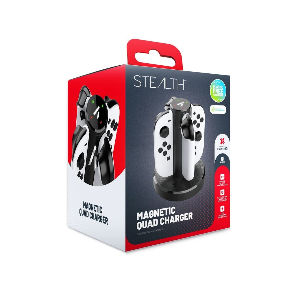 Stealth Controller-Ladestation »Quad Charging Dock Ladestation für Switch 2«