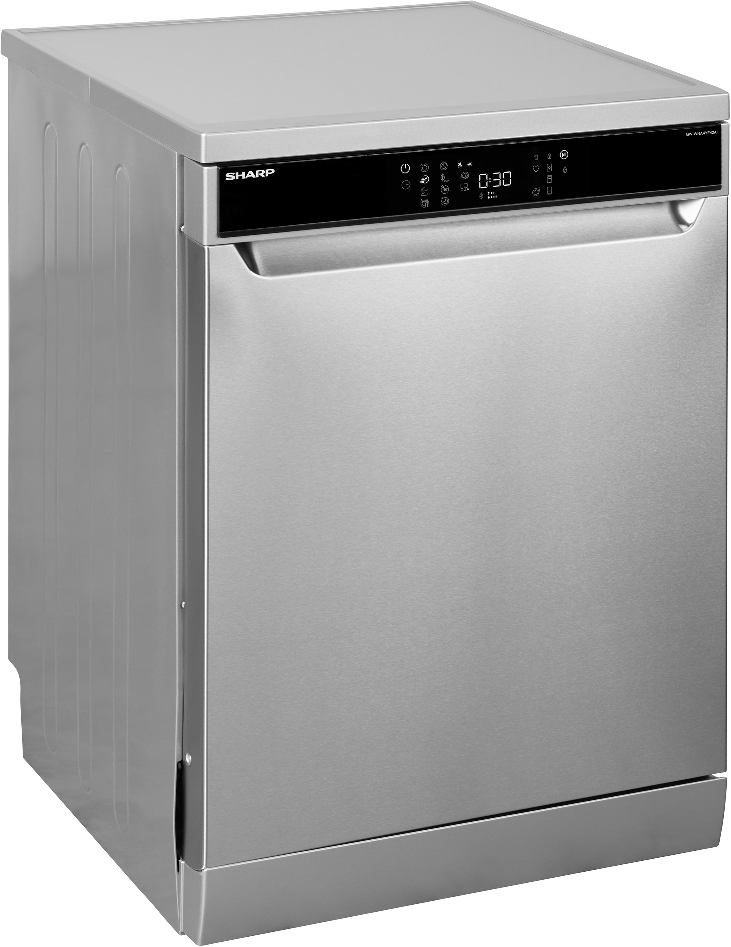 Sharp Standgeschirrspüler "QW-WNA4YF42AI-DE" 9 l 14 Maßgedecke WIFI Steueru günstig online kaufen