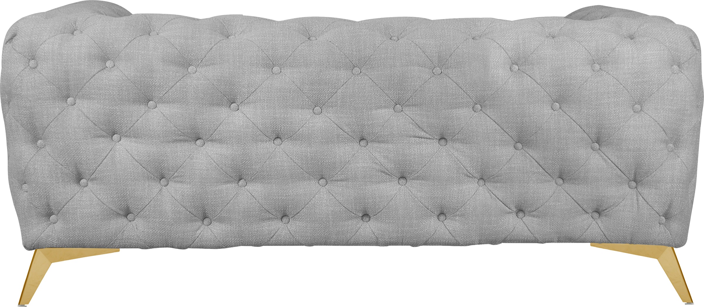 Leonique Chesterfield-Sofa »Glynis«, aufwändige Knopfheftung, moderne Chesterfield Optik, Fußfarbe wählbar