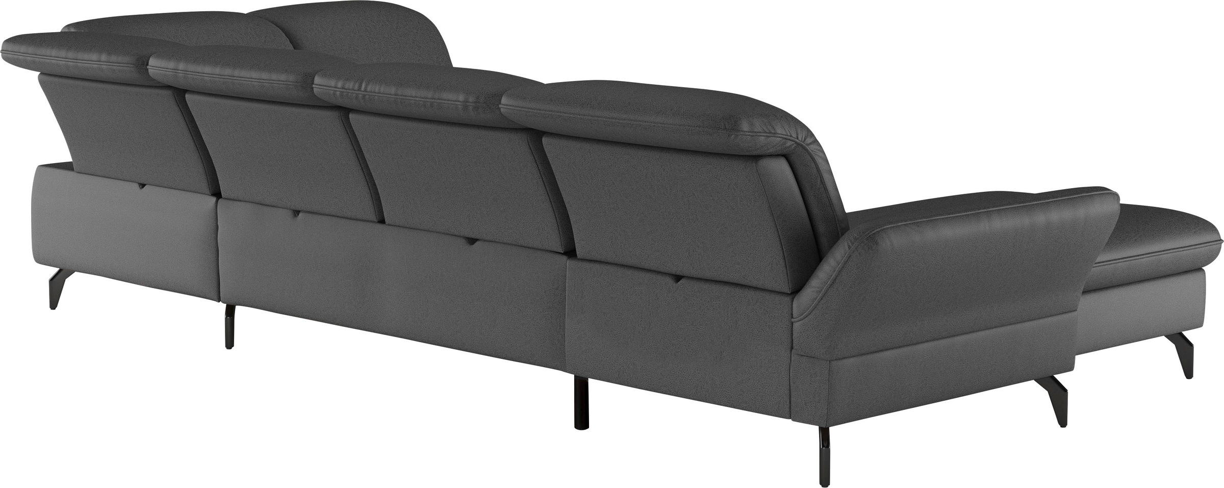 sit&more Wohnlandschaft »Leandro U-Form«, Wahlweise mit Bett-, Kopfteil - und Armlehnfunktion, sowie Bettkasten