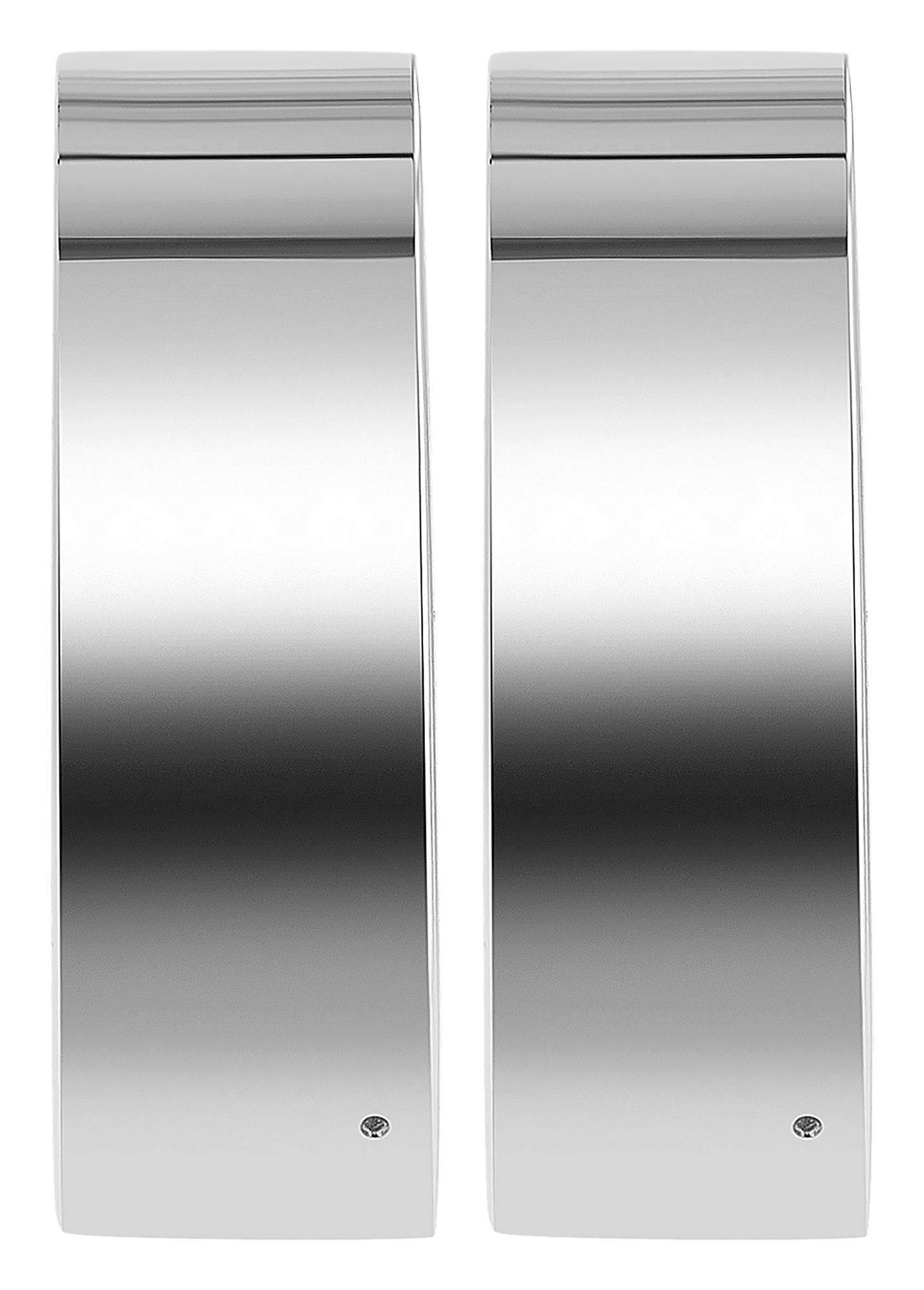 Sinem Adelia's Hinged Hoop Earrings Silver 2