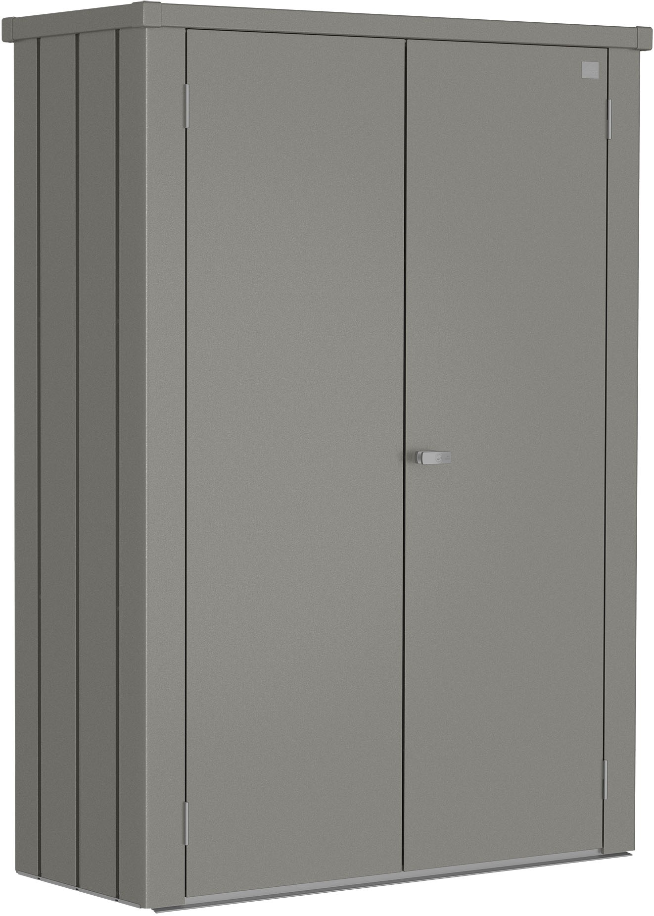 Biohort Mehrzweckschrank »Romeo Gr. M high, verschiedene Farben«, 132x57x181 cm, der ideale Terrassenschrank aus Metall
