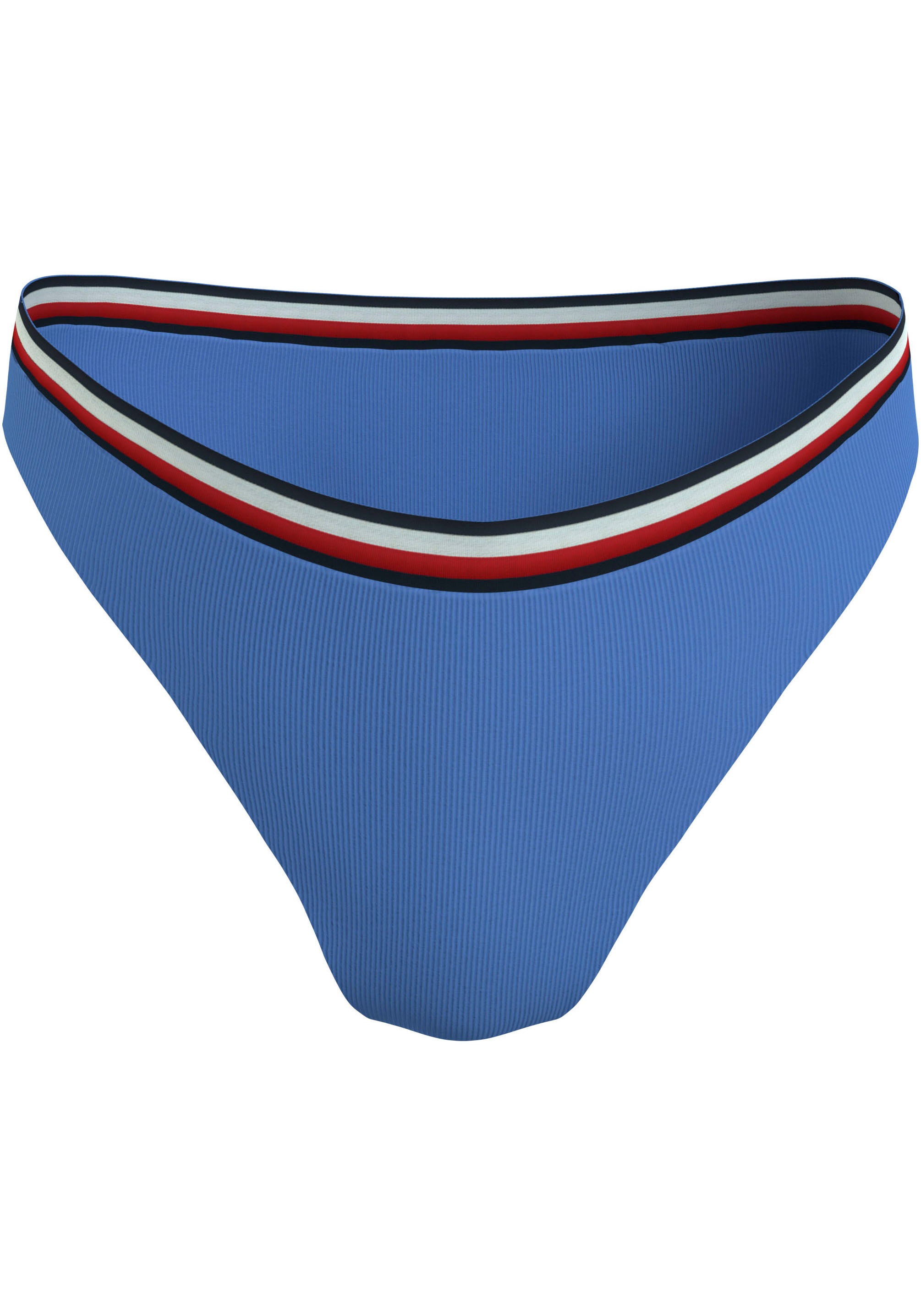 Tommy Hilfiger Swimwear Bikini-Hose »CHEEKY HIGH LEG BIKINI«, mit Rippenstruktur
