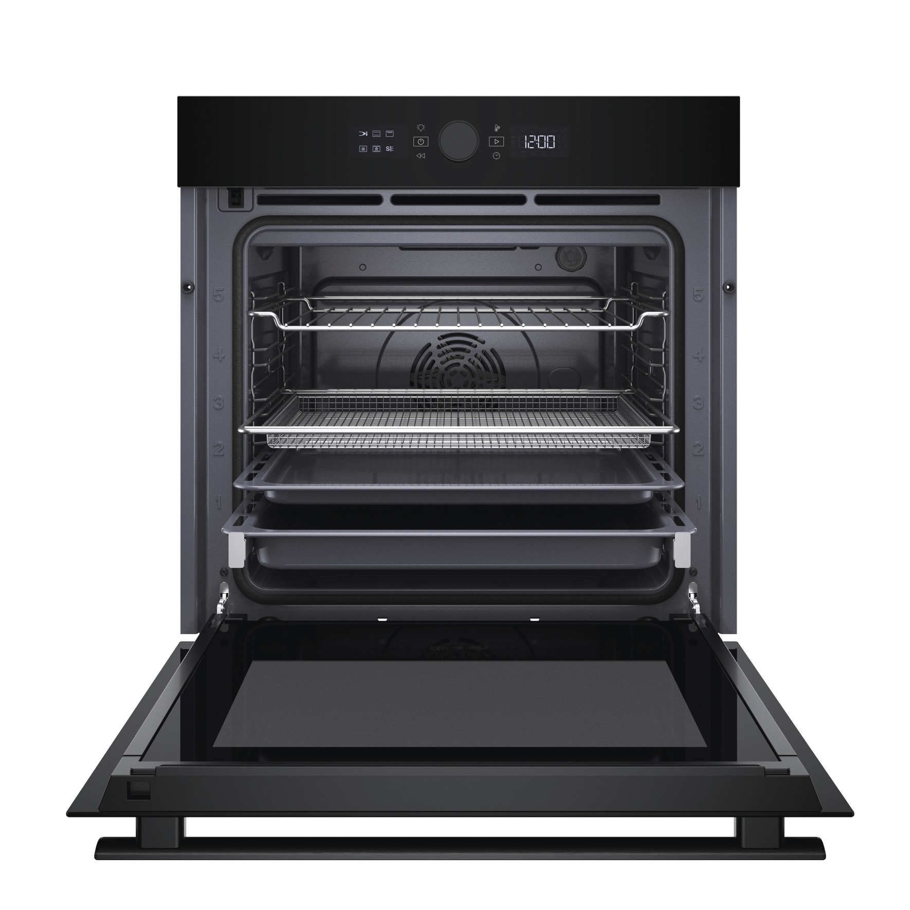 BAUKNECHT Backofen-Set »BAKO 940 Airfry Flex«, mit Teilauszug, (Set, 2 St.), AirFry-Funktion – die gesündere Alternative zur Fritteuse