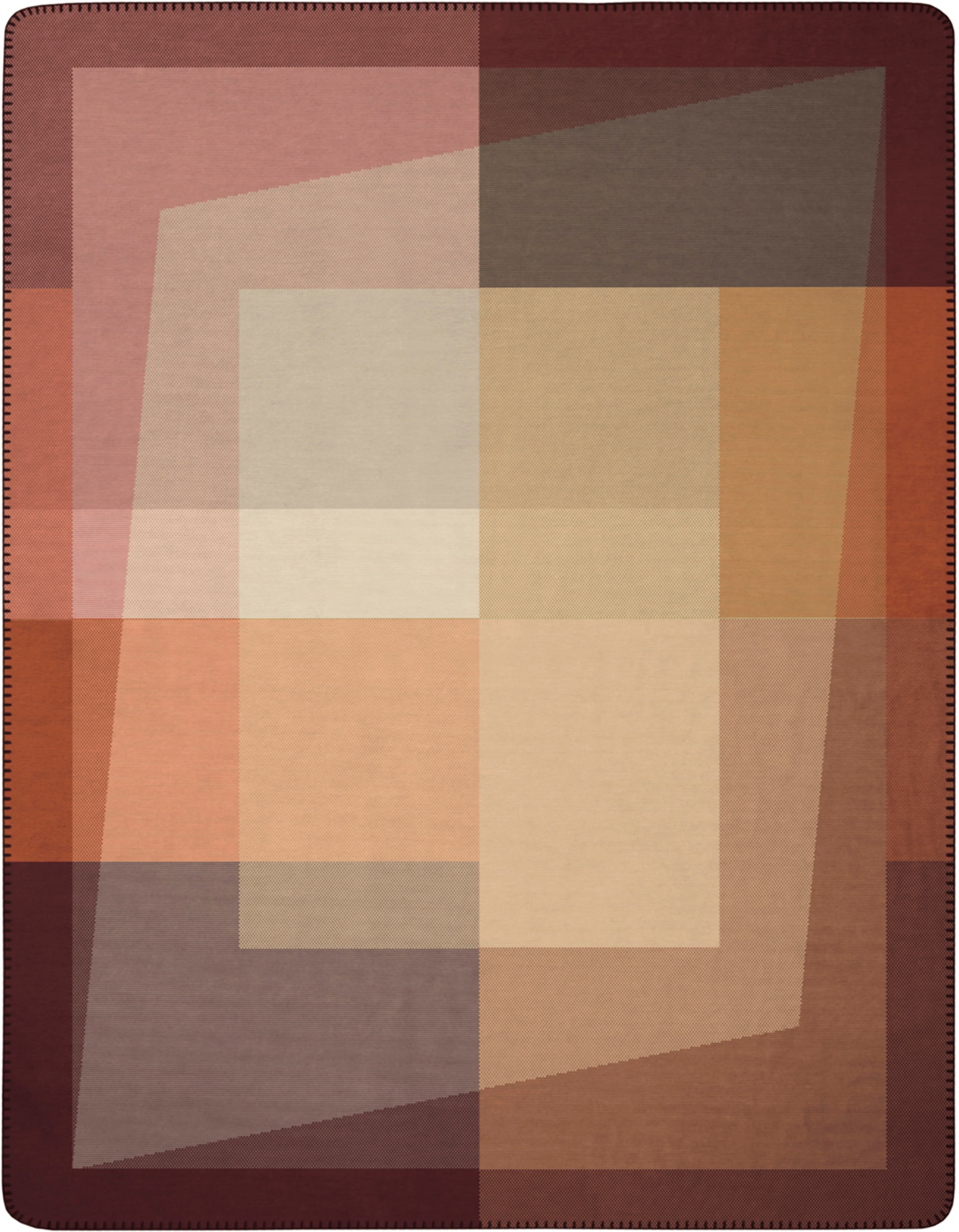 Biederlack Wohndecke »Brightness«, mit geometrischem Muster auf Rechnung |  BAUR