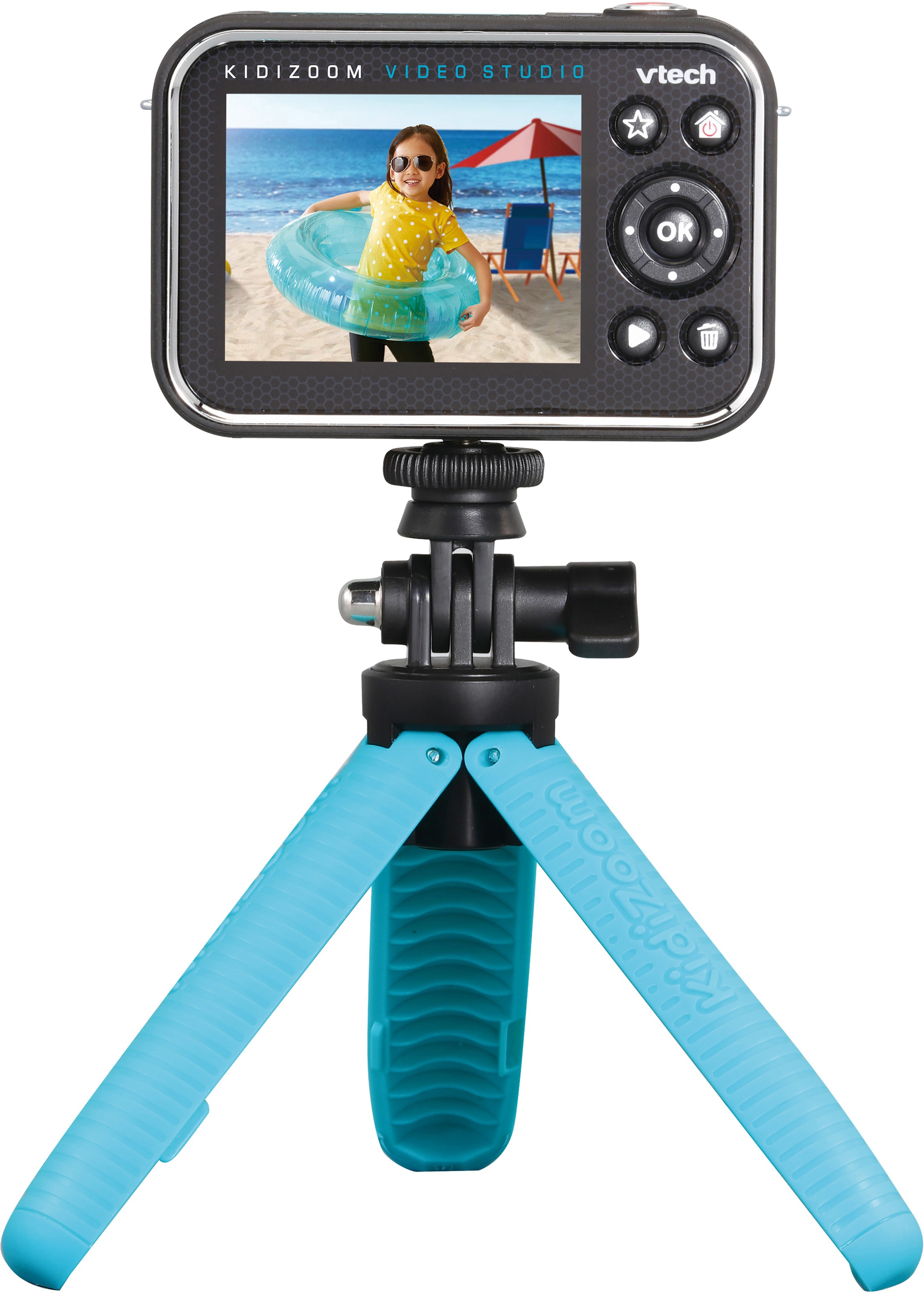 Vtech® Kinderkamera »KidiZoom Video Studio HD«, 5 MP, inkl. Selfie-Funktion und Ministativ