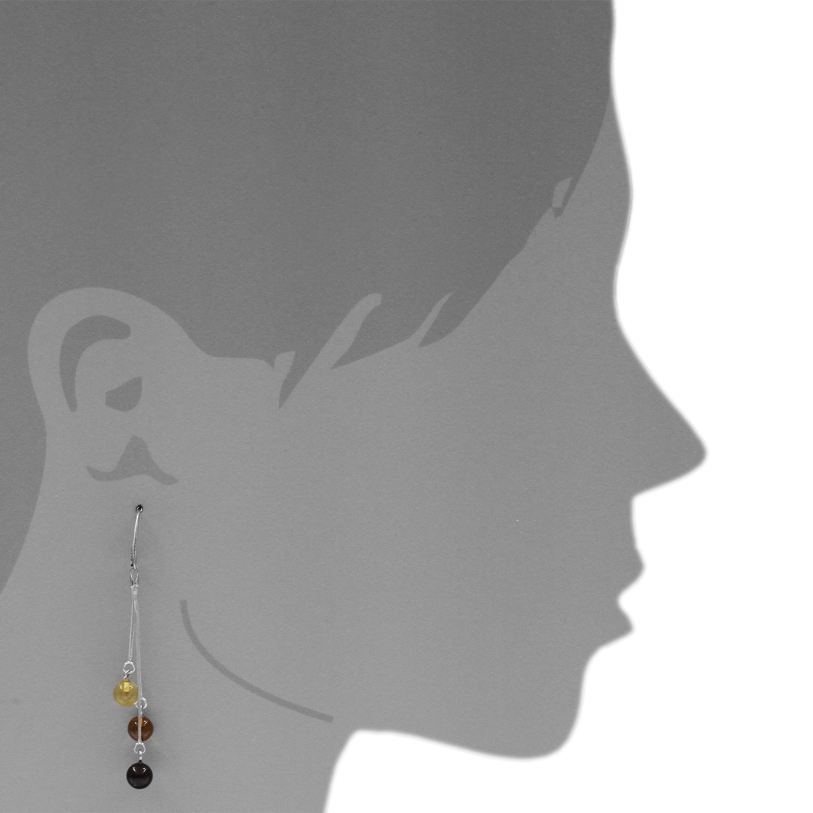OSTSEE-SCHMUCK Paar Ohrhänger »Ostsee-Schmuck Ohrhänger Amy Ohrhänger Amy«, (2 tlg.)