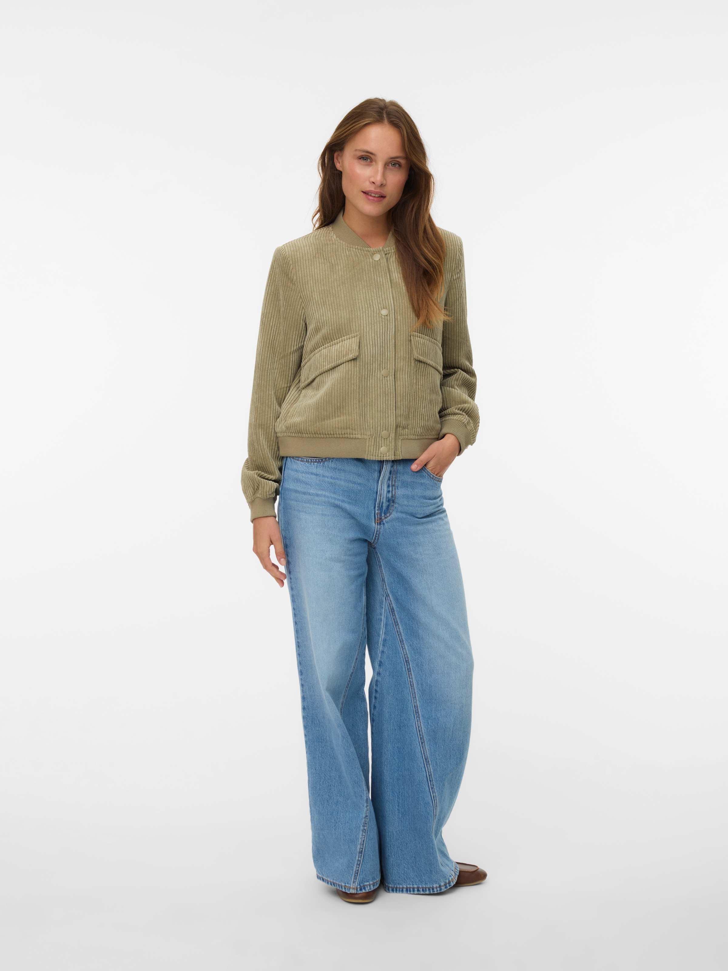 Vero Moda Outdoorjacke »VMRAINIE AMALA SHORT JACKET«, ohne Kapuze