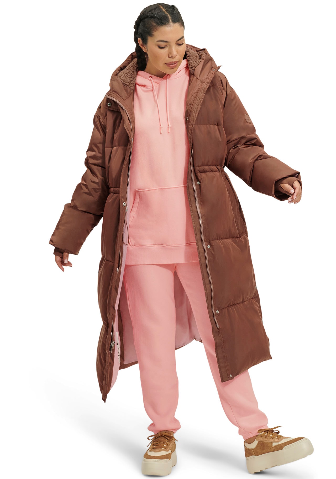 UGG Steppmantel »W KEELEY LONG PUFFER COAT«