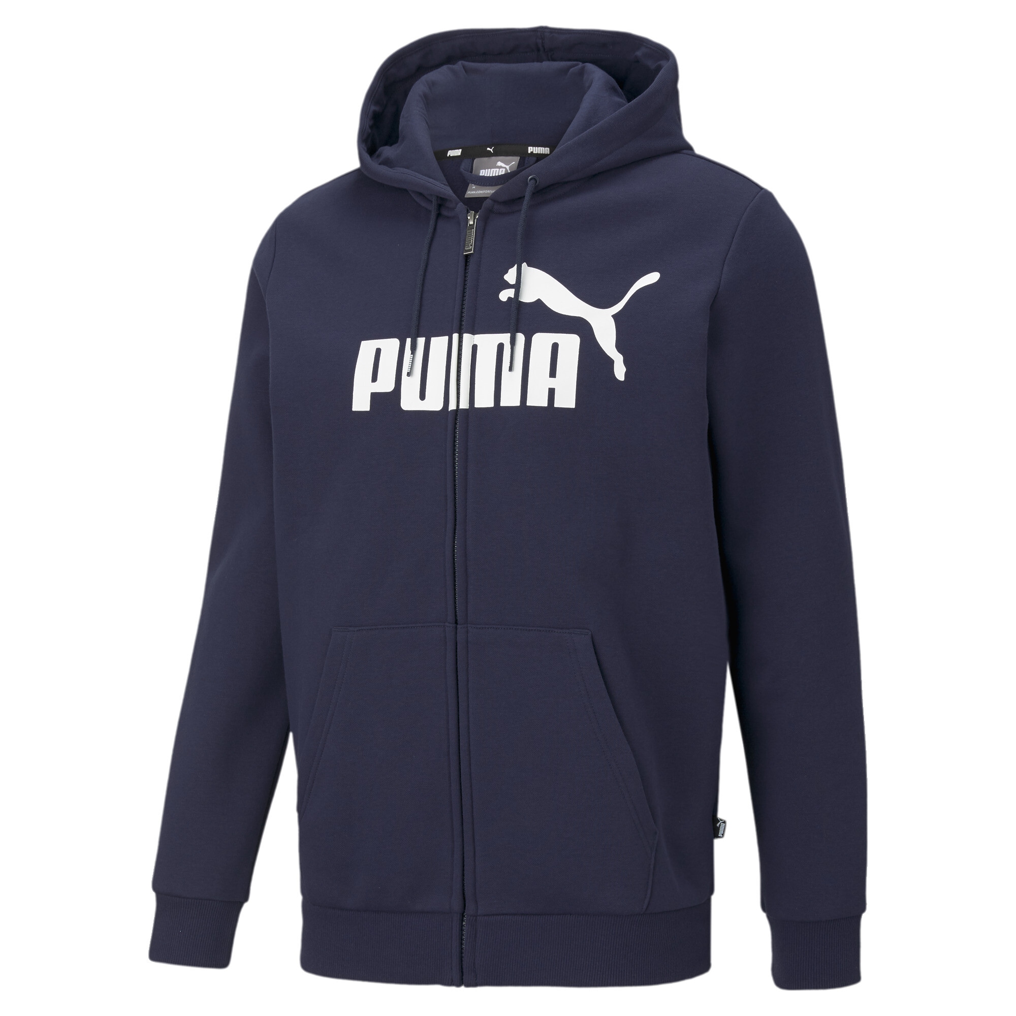 PUMA Kapuzensweatshirt »ESS BIG LOGO FZ HOODIE FL«