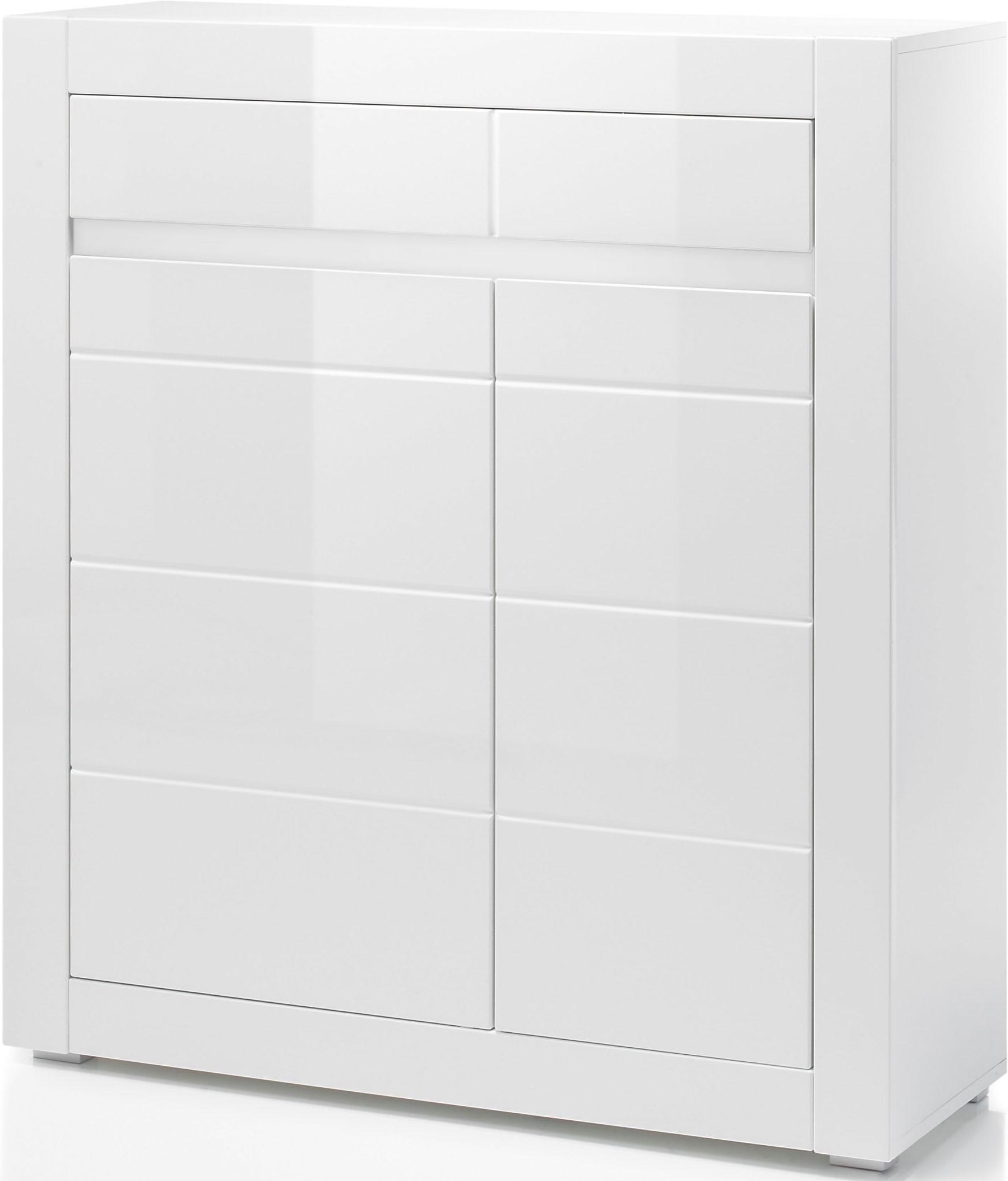 Home affaire Kommode "Carat" Breite 100 cm, wird mit 2 Leisten geliefert (w günstig online kaufen