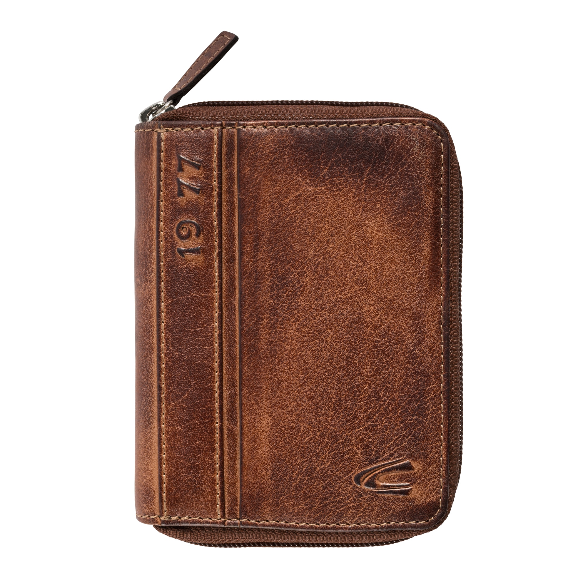 camel active Geldbörse "Melbourne" aus hochwertigem Rindsleder mit kernigen günstig online kaufen