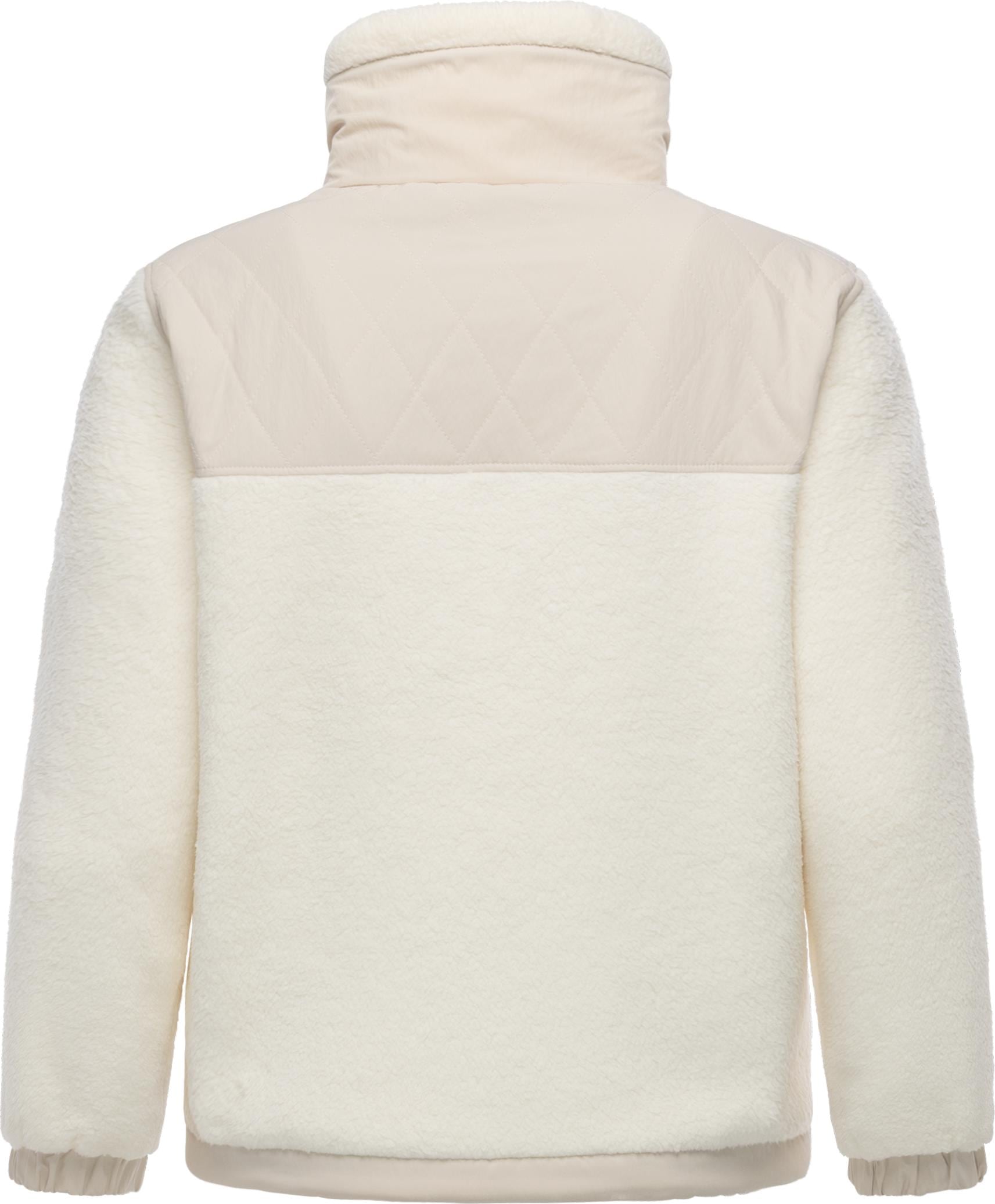 Ragwear Plüschjacke »Arctika II« ohne Kapuze Flauschige Jacke aus Teddyfleece