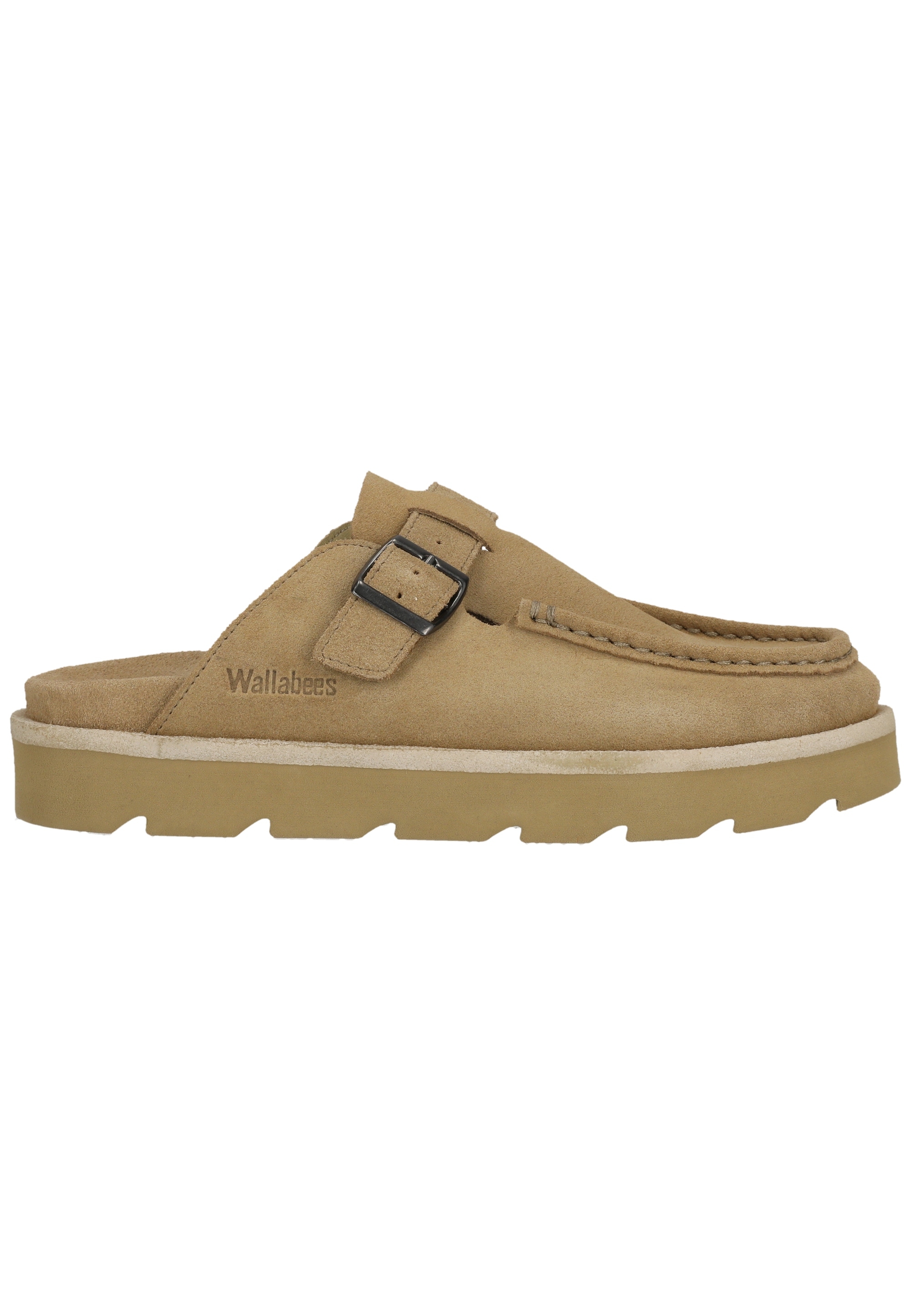 Clarks Pantolette »Meare Mocc«  mit antiker Schnallenverzierung