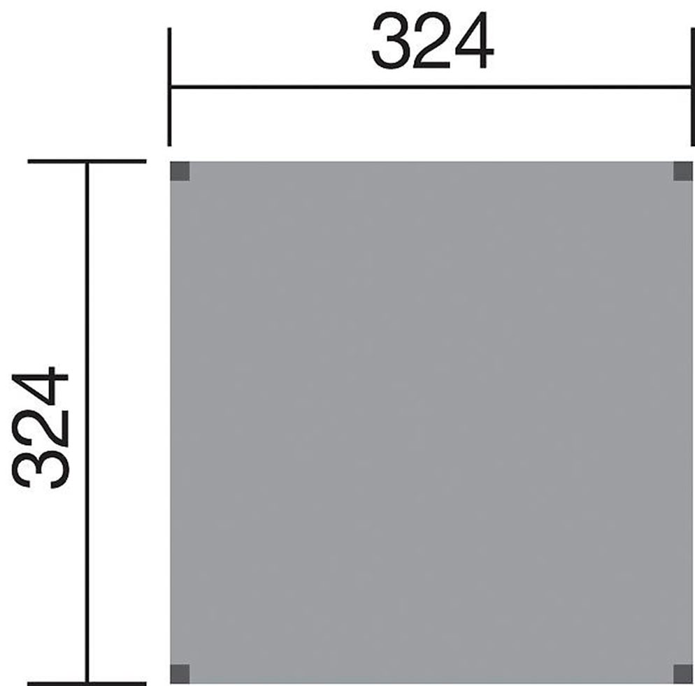 weka Pavillon »Gartenoase 235«, hochwertige, stabile Leimholzkonstruktion
