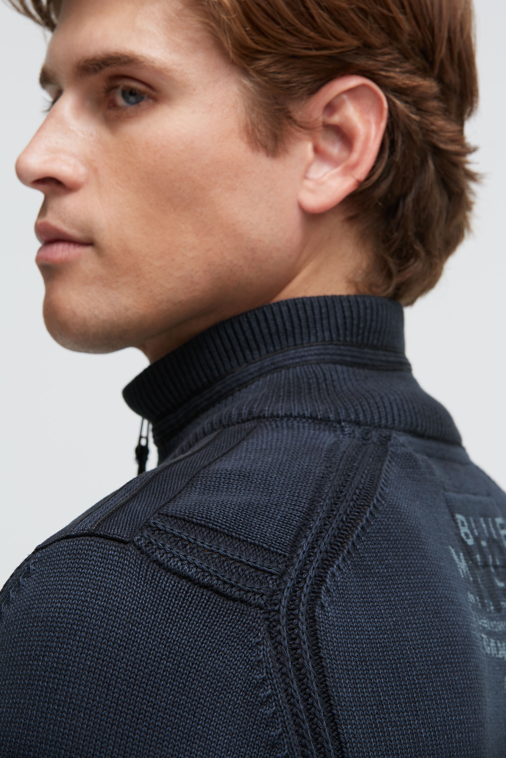 CAMP DAVID Troyer aus Baumwolle