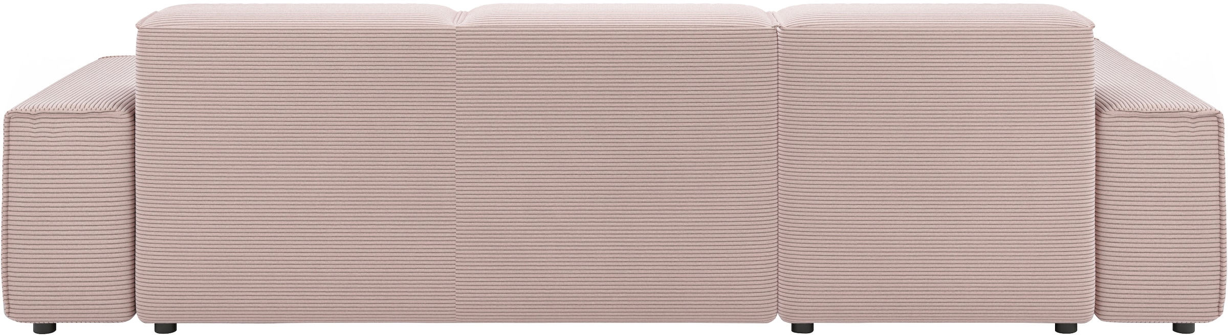 andas Ecksofa »Glimminge L-Form auch in Breitcord, Feincord + Easy care-Bezug,«, Breite 264, Zierkissen