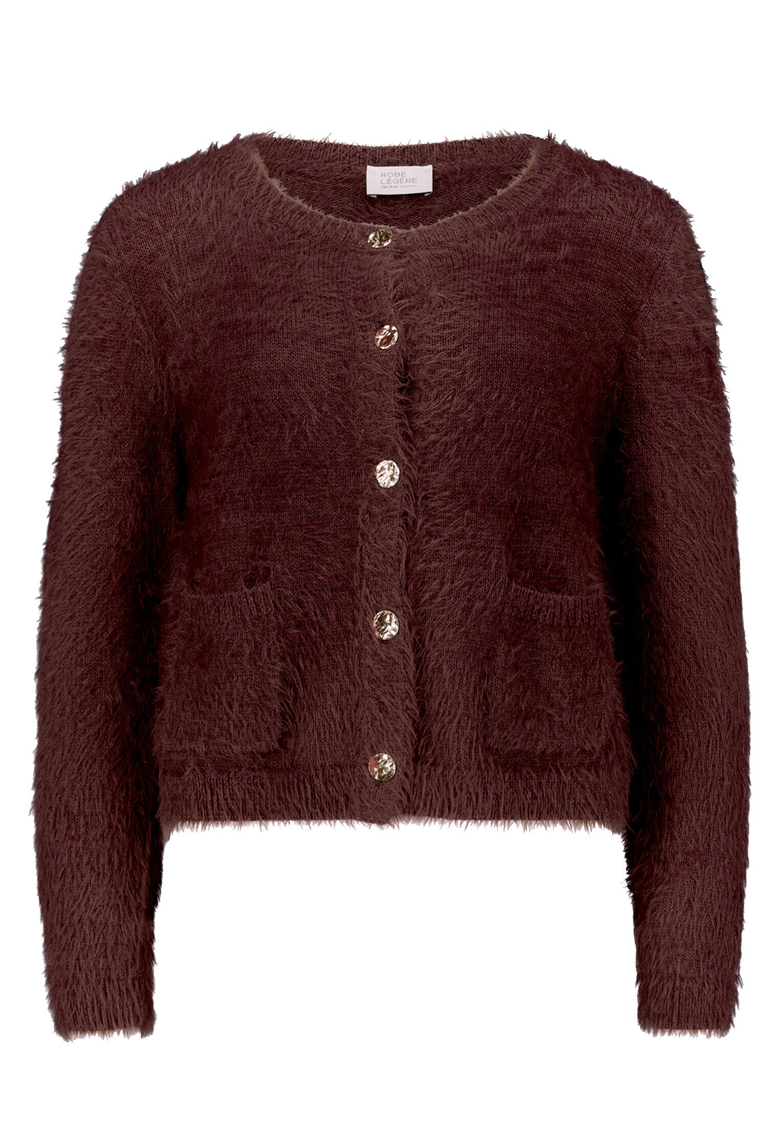 Vera Mont Strickjacke "Damen mit Rundhalsausschnitt" 1
