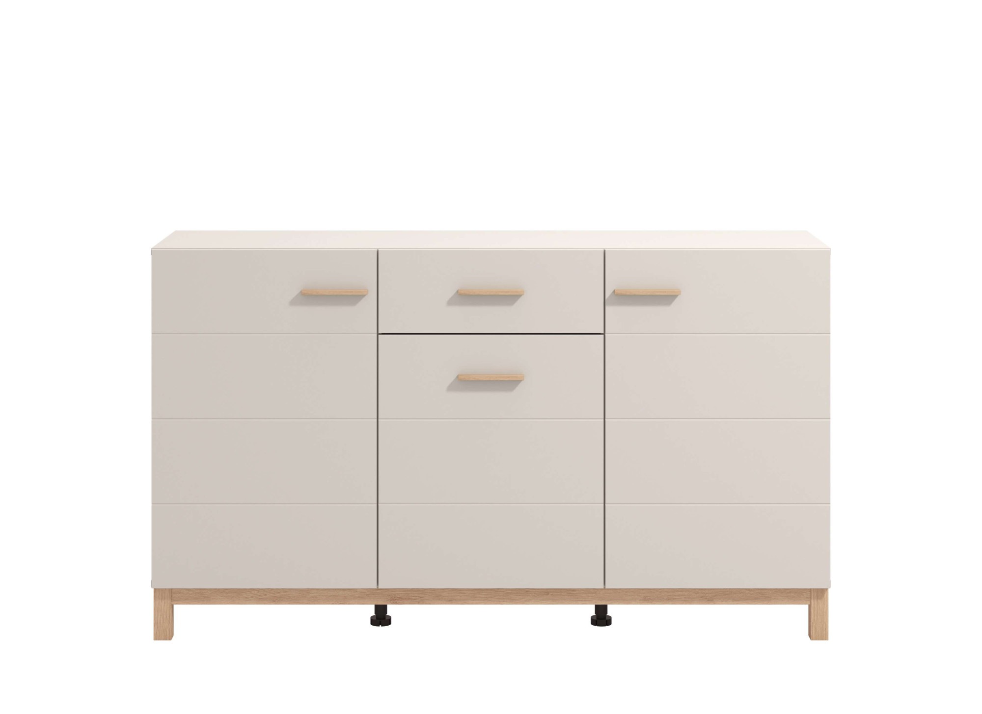 Home affaire Sideboard »Essex, Kommode, Kombikommode, Anrichte, Schrank« Modernes Sideboard: Kaschmir-Dekor, 3 Türen & 1 Schublade