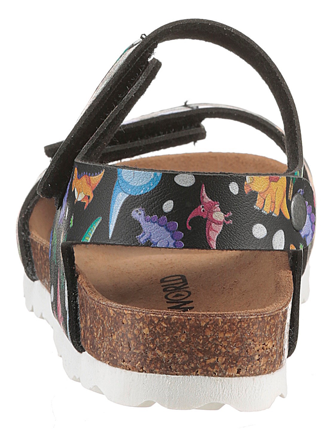 KIDSWORLD Riemchensandale »Dinos«, Klettschuh, Sommerschuh, Urlaubschuh mit Dino-Druck