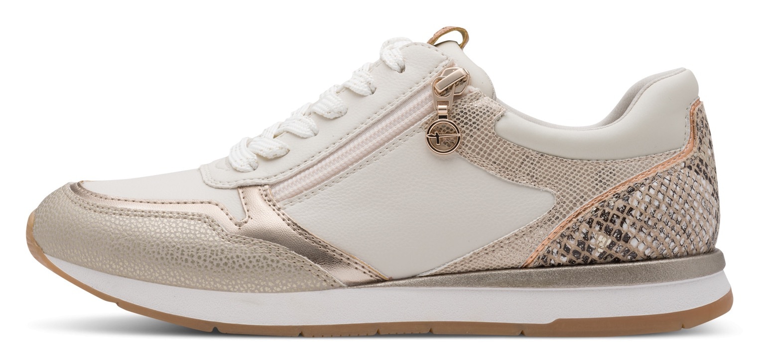 Tamaris Plateausneaker  , Schnürschuh, Freizeitschuh, Halbschuh in veganer Verarbeitung