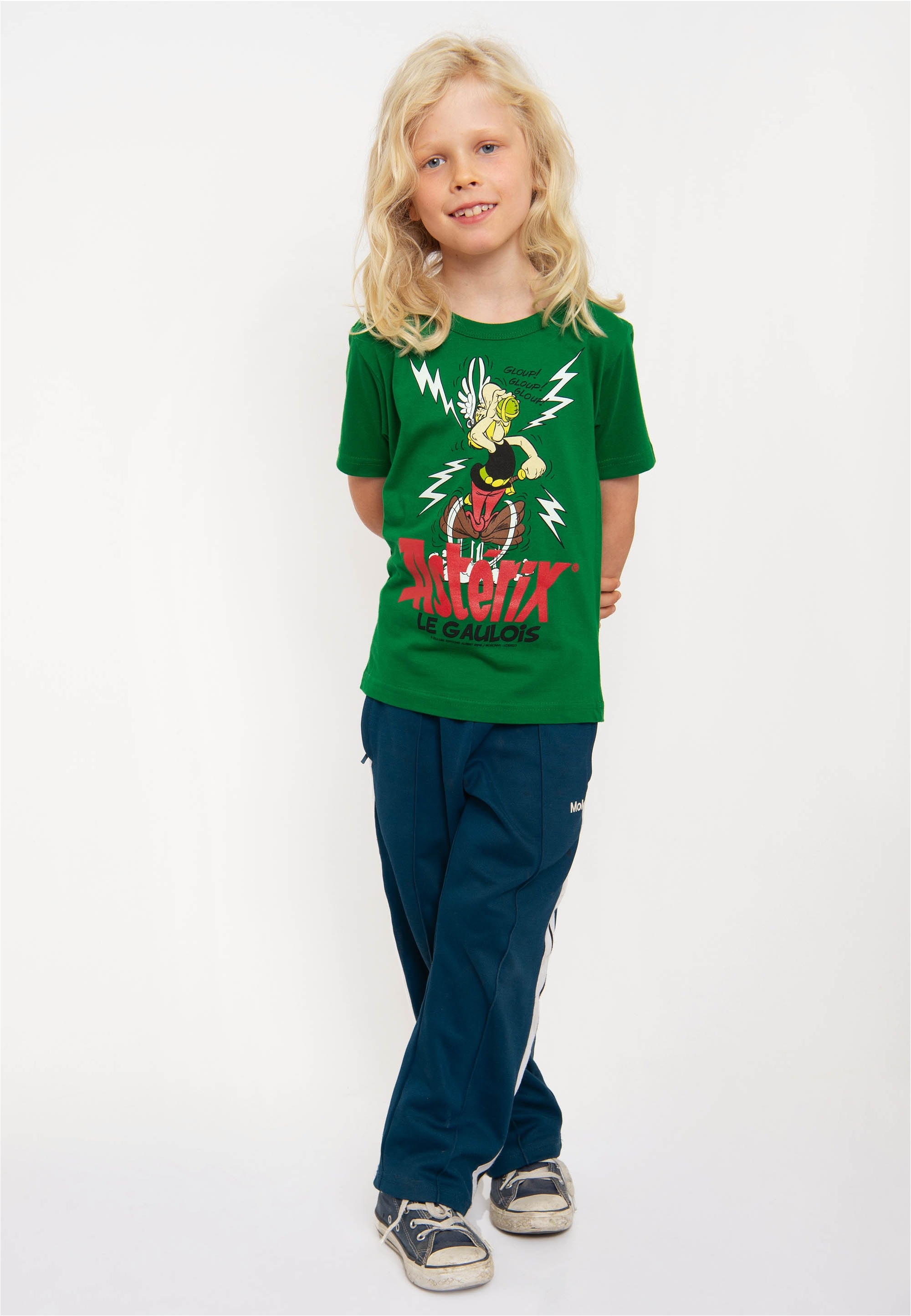 LOGOSHIRT T-Shirt »Asterix le Gaulois« mit coolem Print