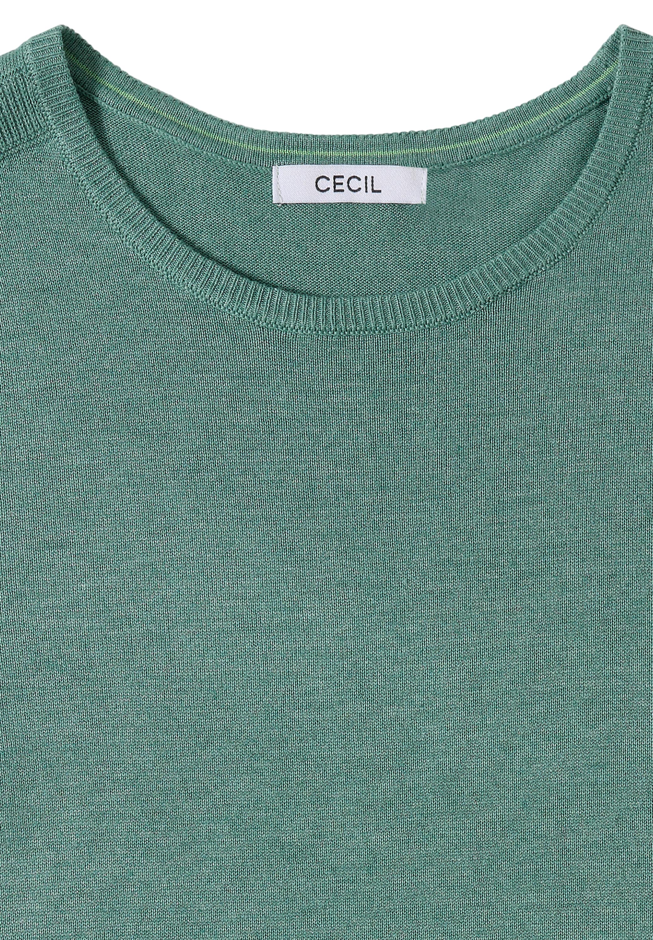 Cecil Strickpullover, mit feinem Detail an der Schulter und Viskose-Anteil