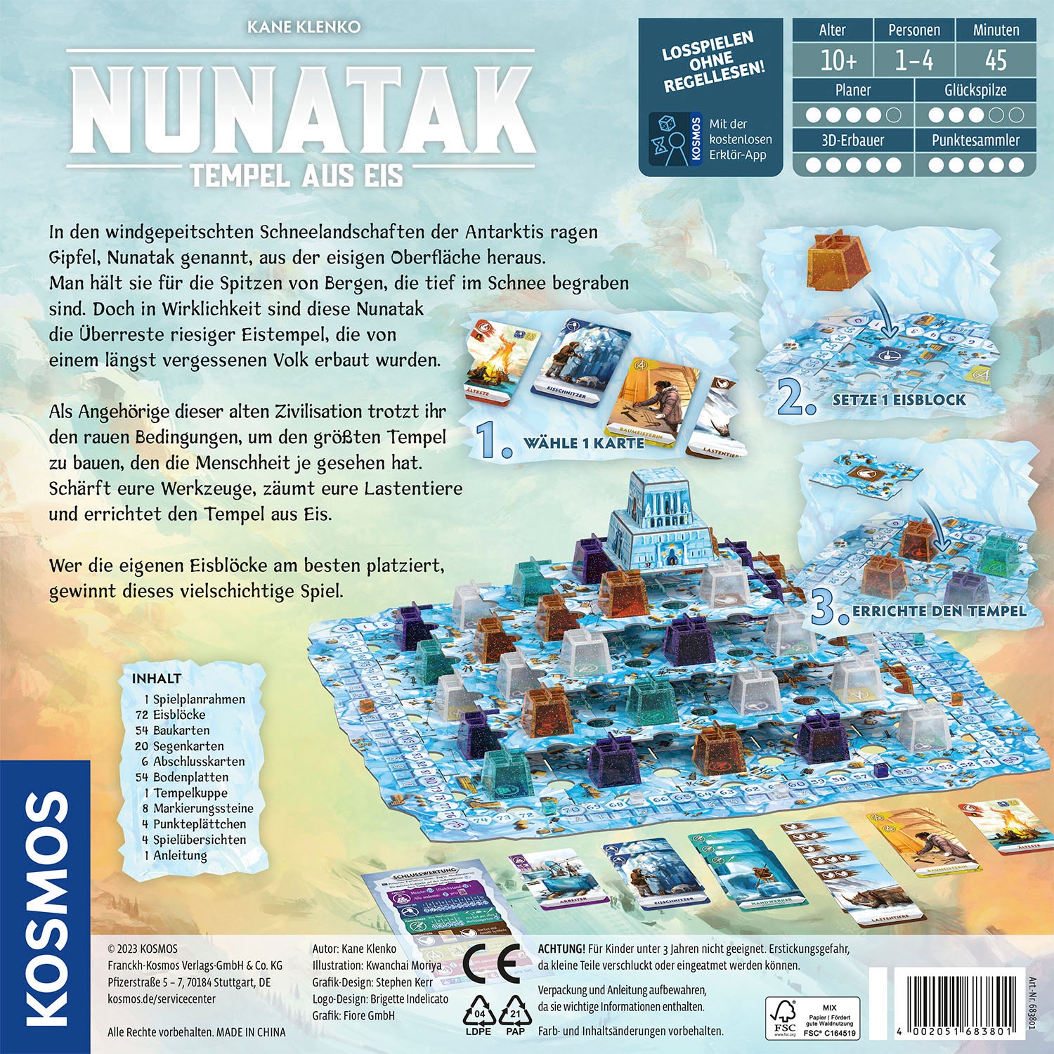 Kosmos Spiel »Nunatak«